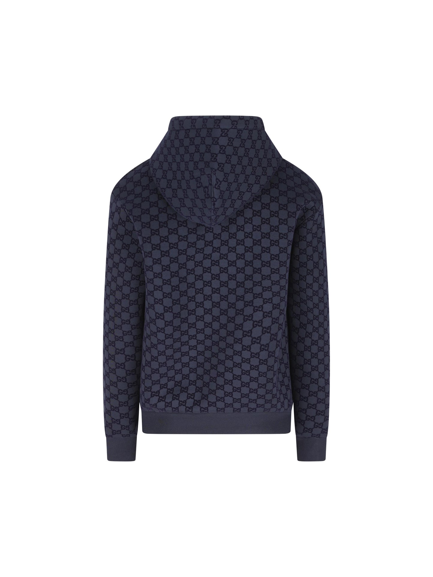 Giacca in viscosa di cotone doppiato con cerniera e stampa GG 819275 XJHCU4003 GUCCI 