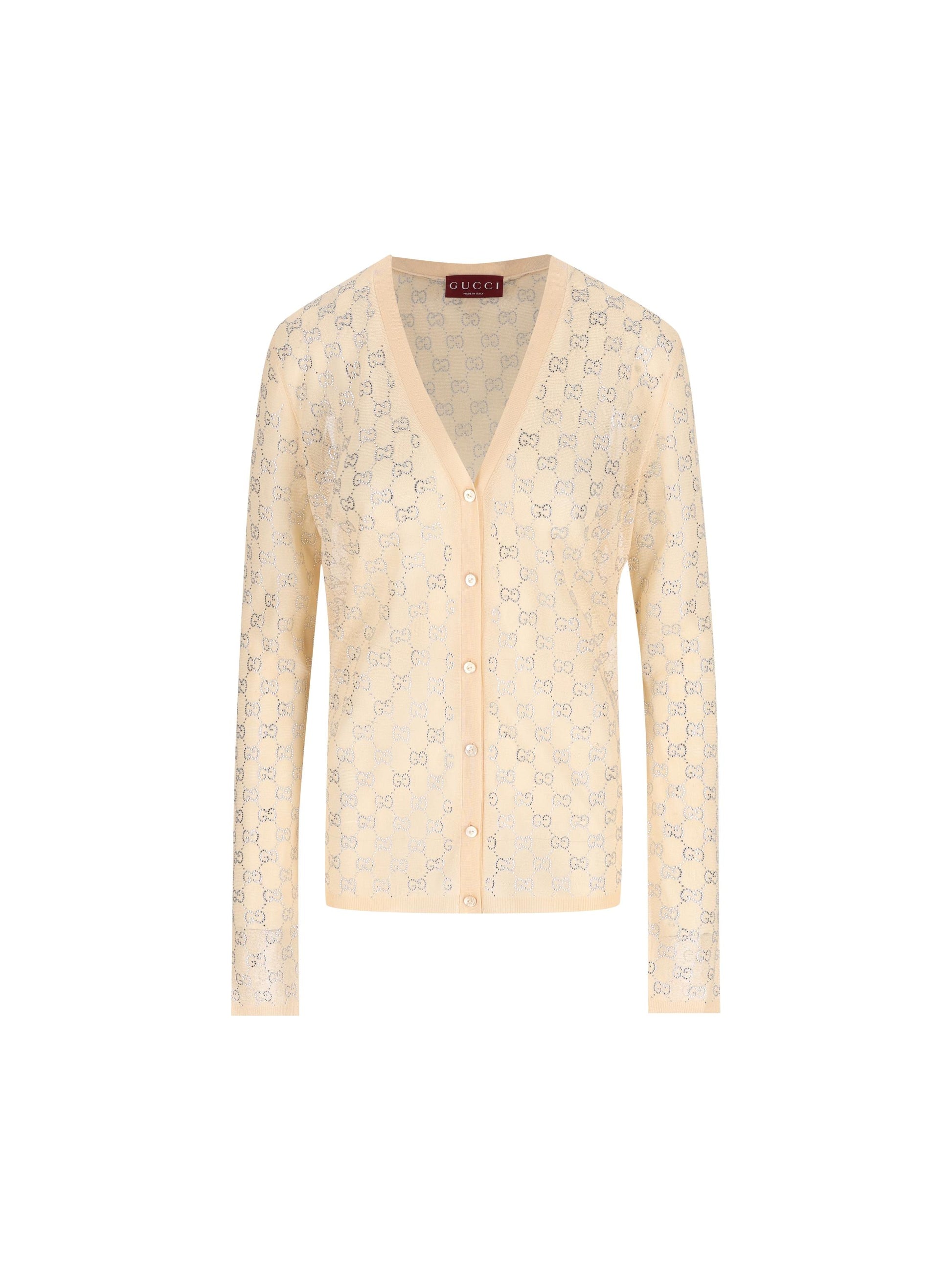 Cardigan realizzato in seta. 856133 XKFC55012 GUCCI 