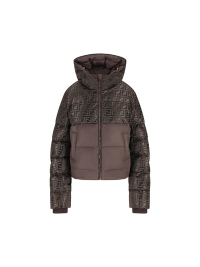 Piumino realizzato in cotone e poliammide. FAN225 AT91F1T6H FENDI 