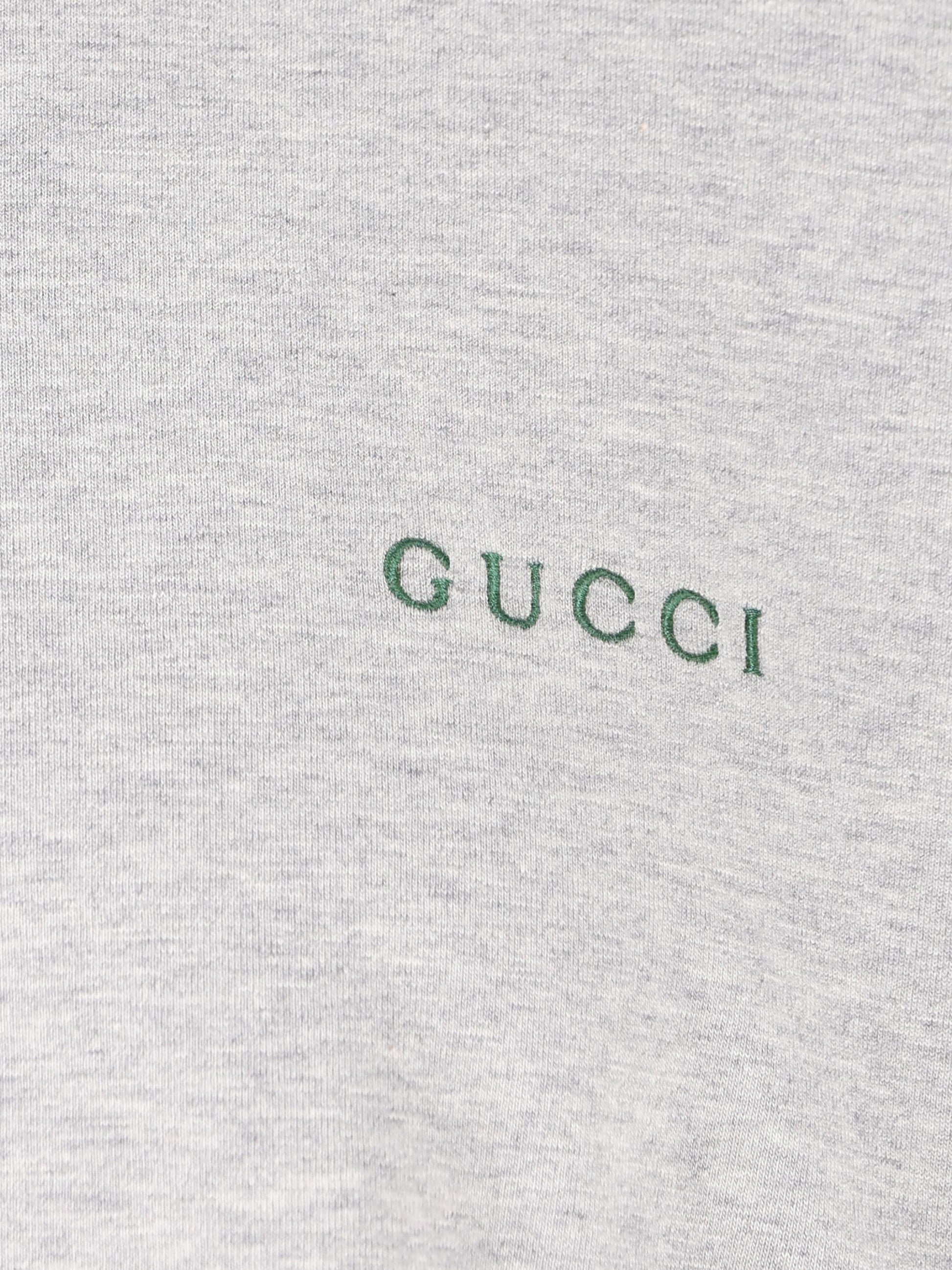 T-shirt in jersey di cotone con ricamo 835640 XJHCW1183 GUCCI 