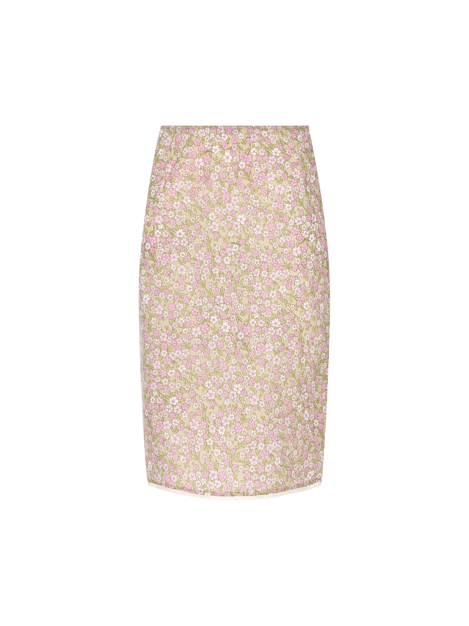 Gonna realizzata in poliammide. 21H037 19DIF0E18 PRADA 