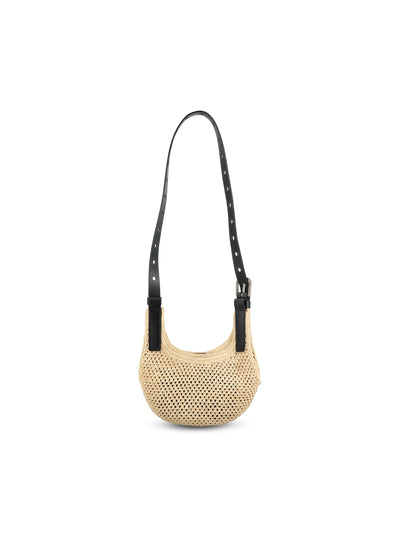Borsa in rafia e pelle. APNCPHHX02 2165 LOEWE - PAULA'S IBIZA 