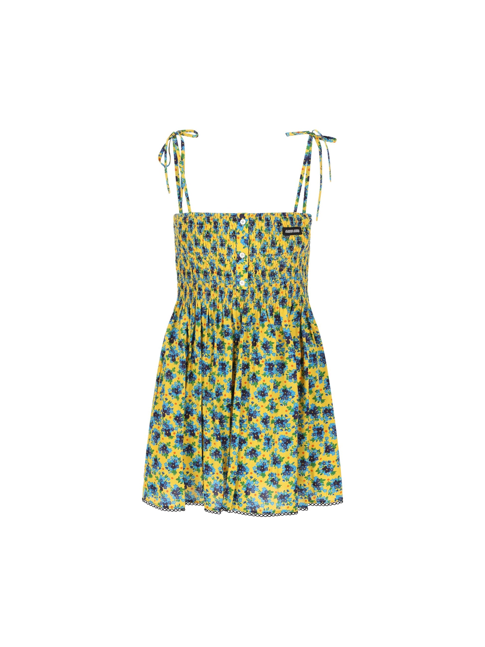 Abito realizzato in seta. MF6145 180IF0T0X MIU MIU 