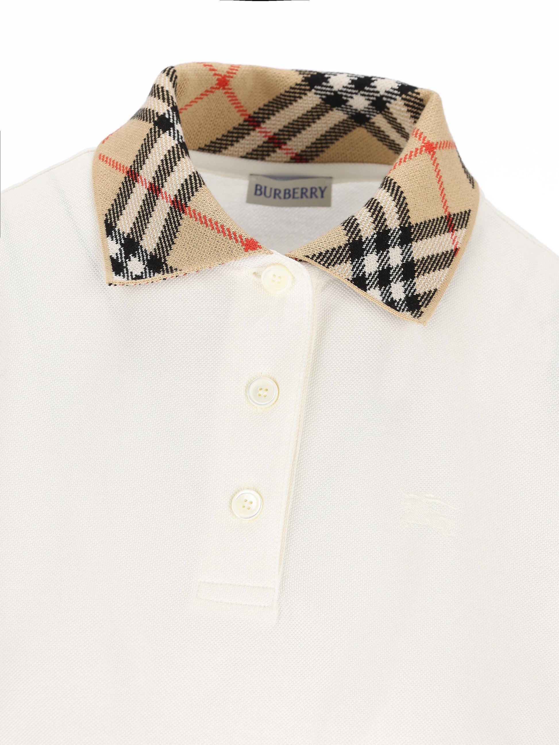 Polo realizzata in cotone. 8118958 B7078 BURBERRY 
