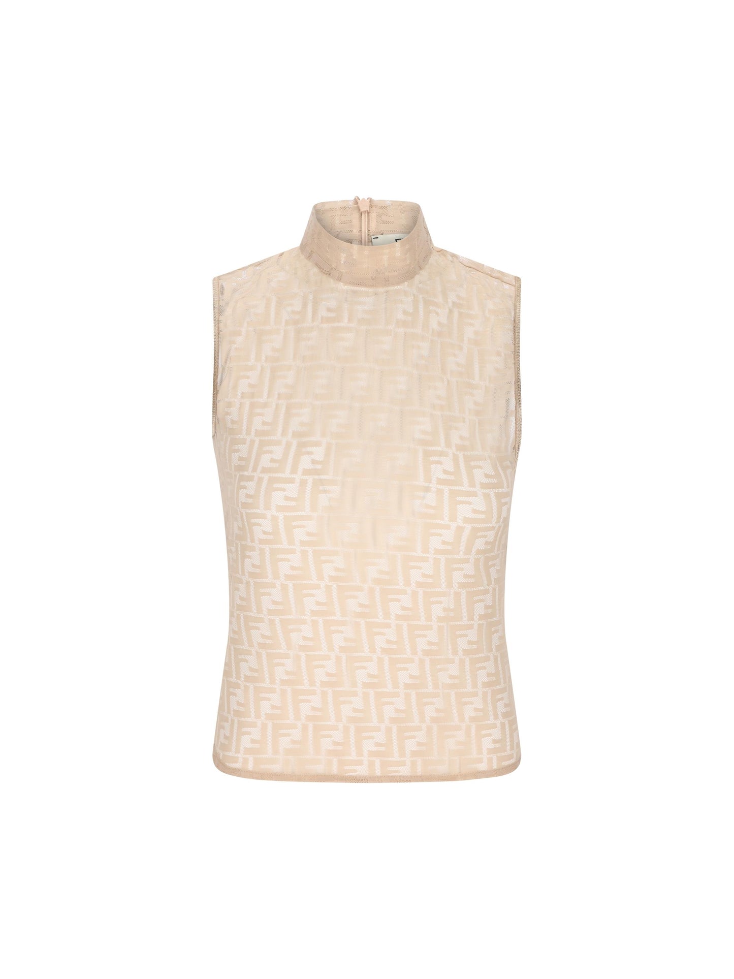 Top girocollo realizzato in poliammide. FS9763 AW8KF1UKB FENDI 