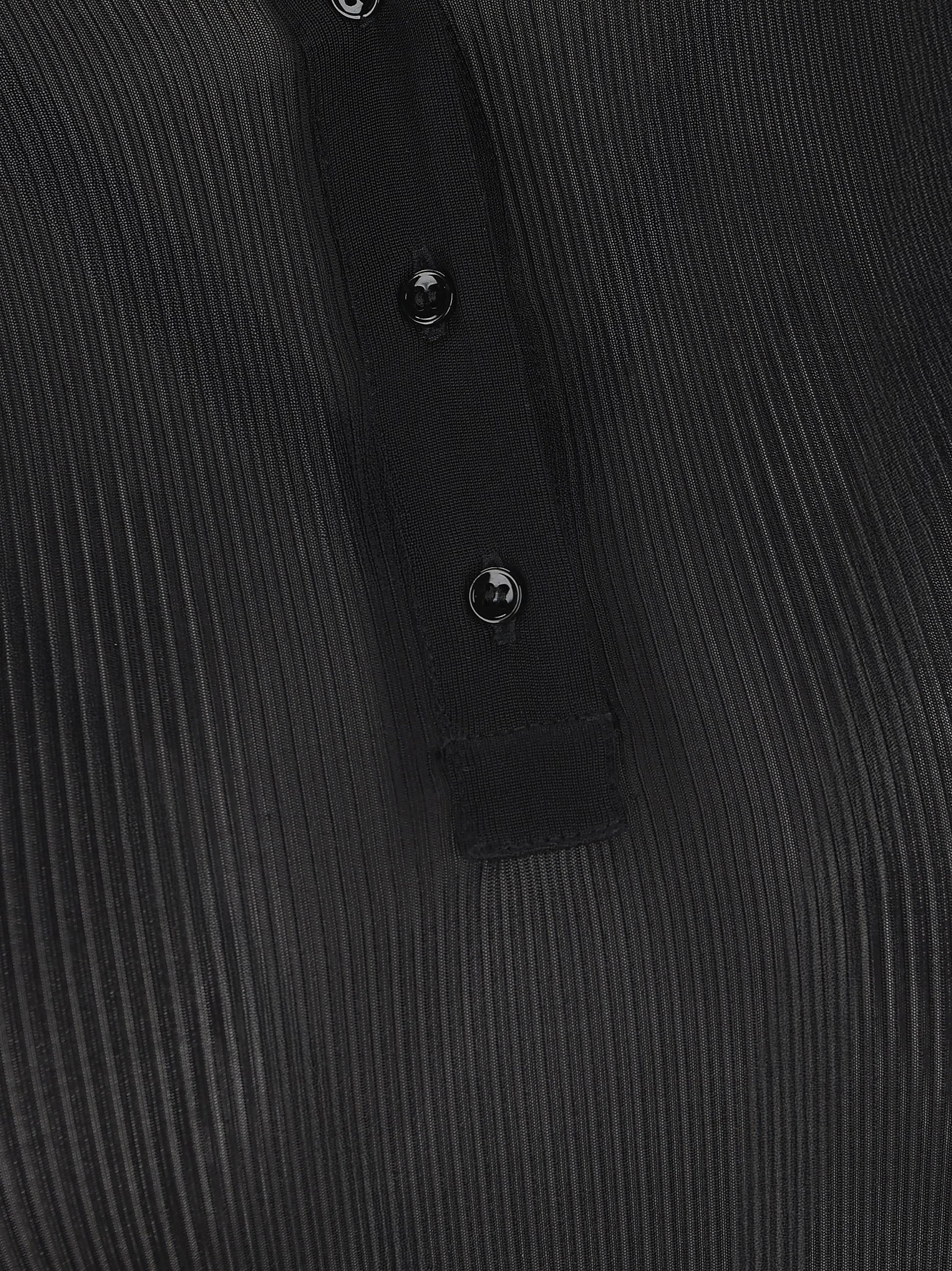 T-shirt realizzata in seta. 851263 Y37SM1000 SAINT LAURENT 