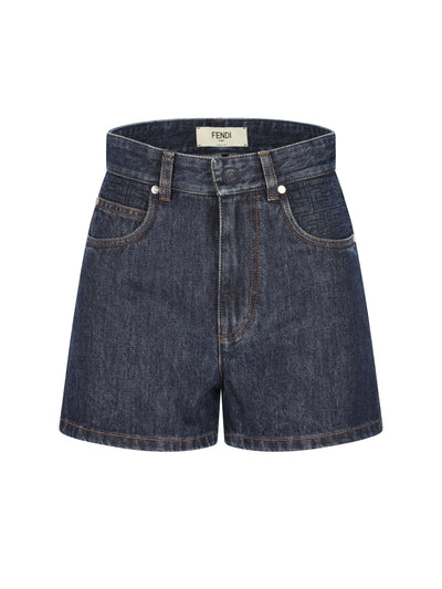 Shorts realizzati in denim. FLP861 AW82F1UKI FENDI 