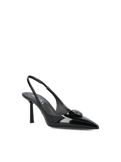 Décolleté slingback realizzate in pelle. 1I901M XUWF0002 PRADA 