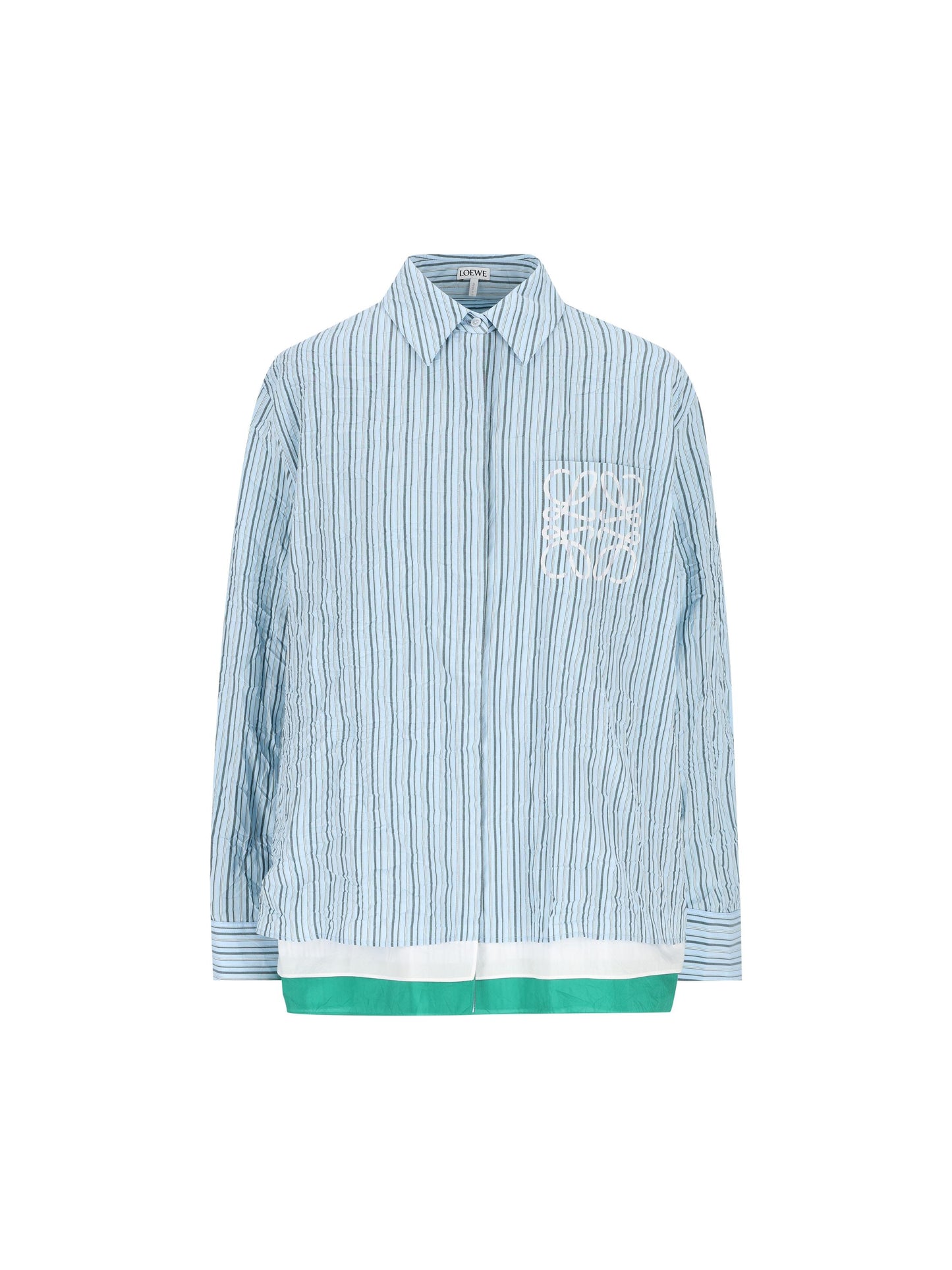 Camicia realizzata in cotone tecnico. S540Y05XDE 5497 LOEWE 