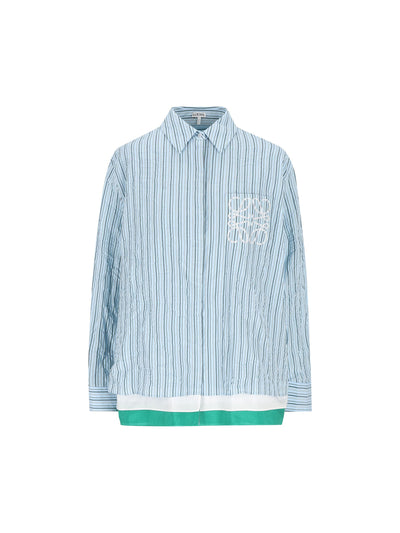 Camicia realizzata in cotone tecnico. S540Y05XDE 5497 LOEWE 