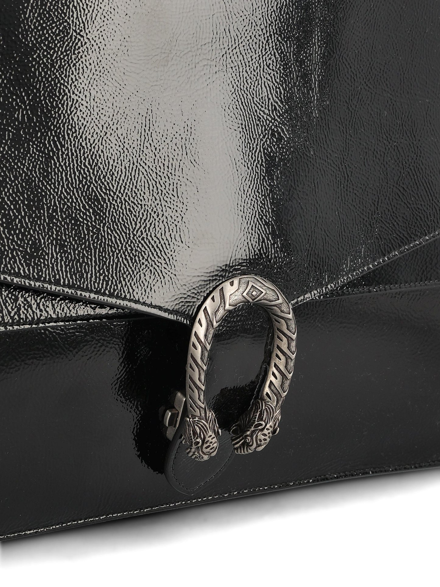 Borsa a spalla Dionysus misura grande in pelle verniciata. 795003 0AAA61000 GUCCI 