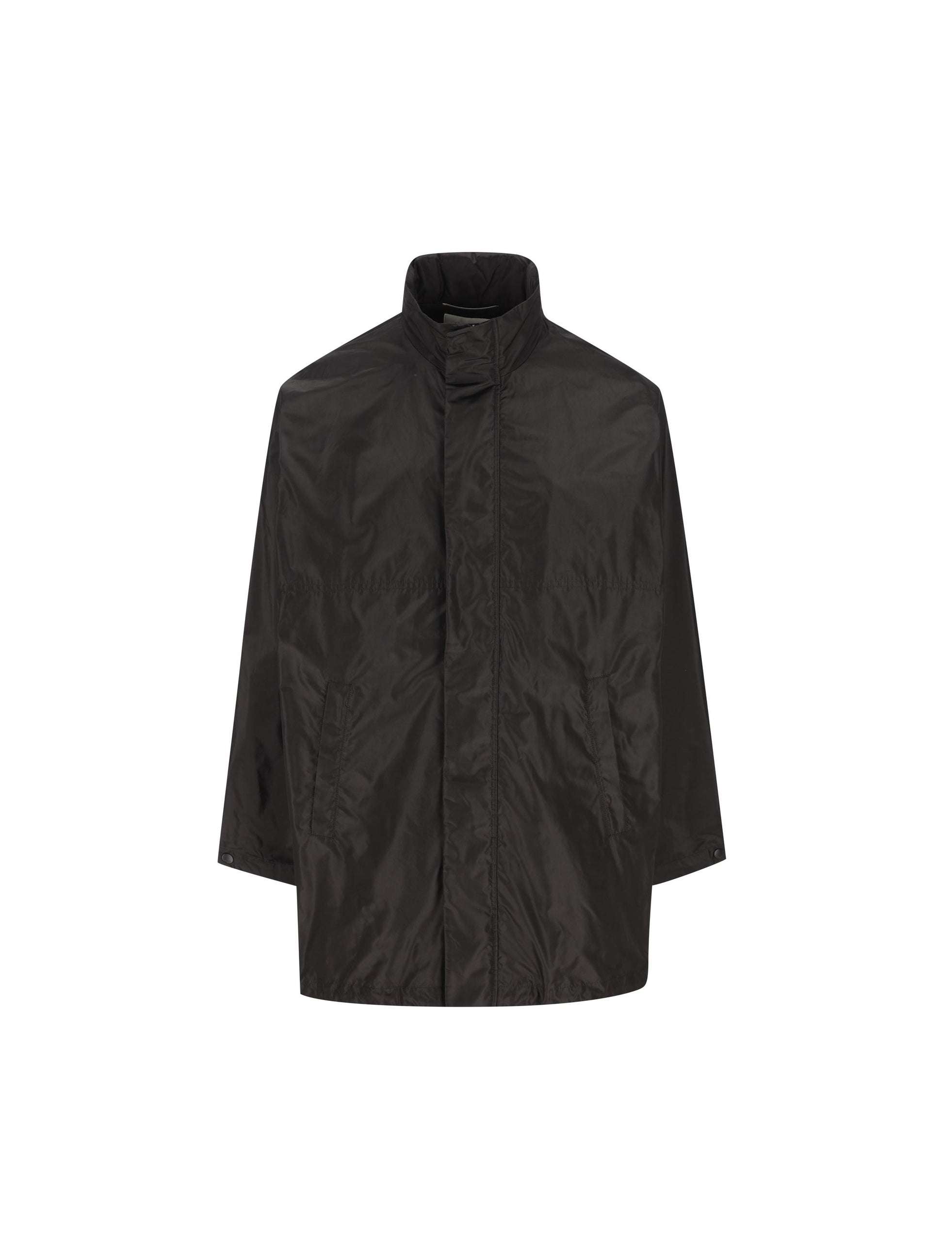 Parka realizzato in seta. 856754 Y1I021000 SAINT LAURENT 