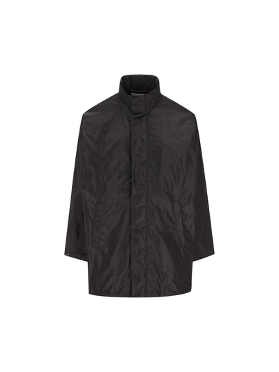 Parka realizzato in seta. 856754 Y1I021000 SAINT LAURENT 