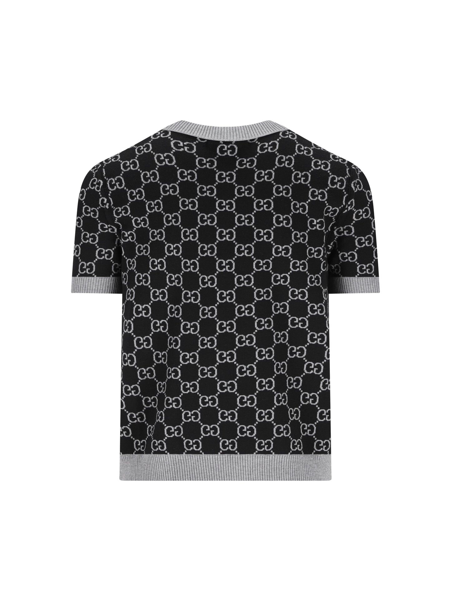 Maglia reversibile in lana jacquard GG 798159 XKD8T1045 GUCCI 