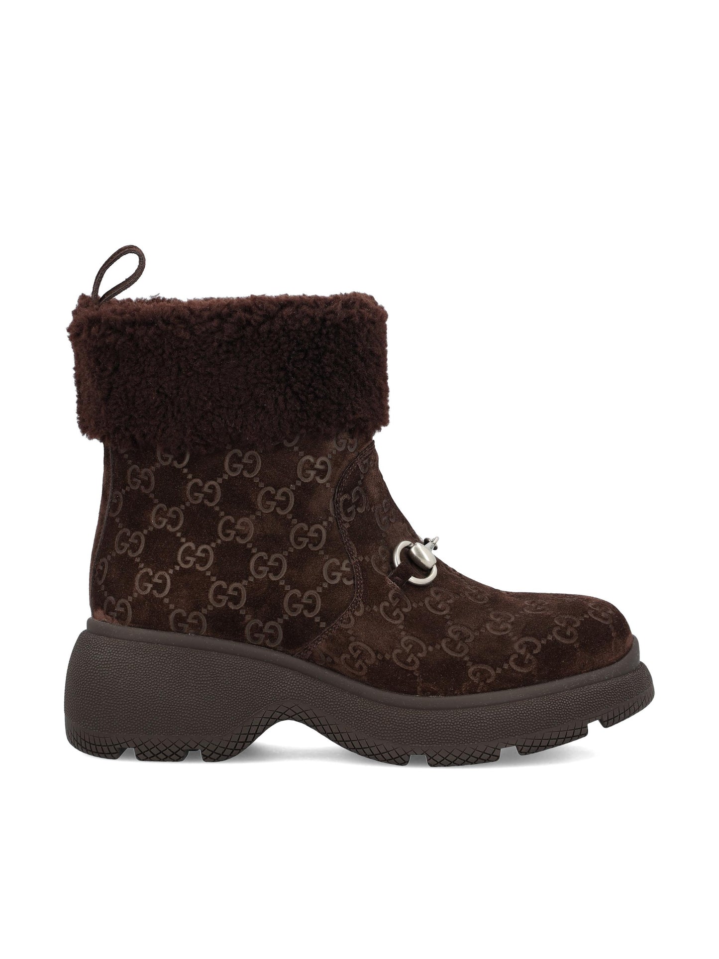 Stivali realizzati in pelle di vitello. 836570 AAE252042 GUCCI 