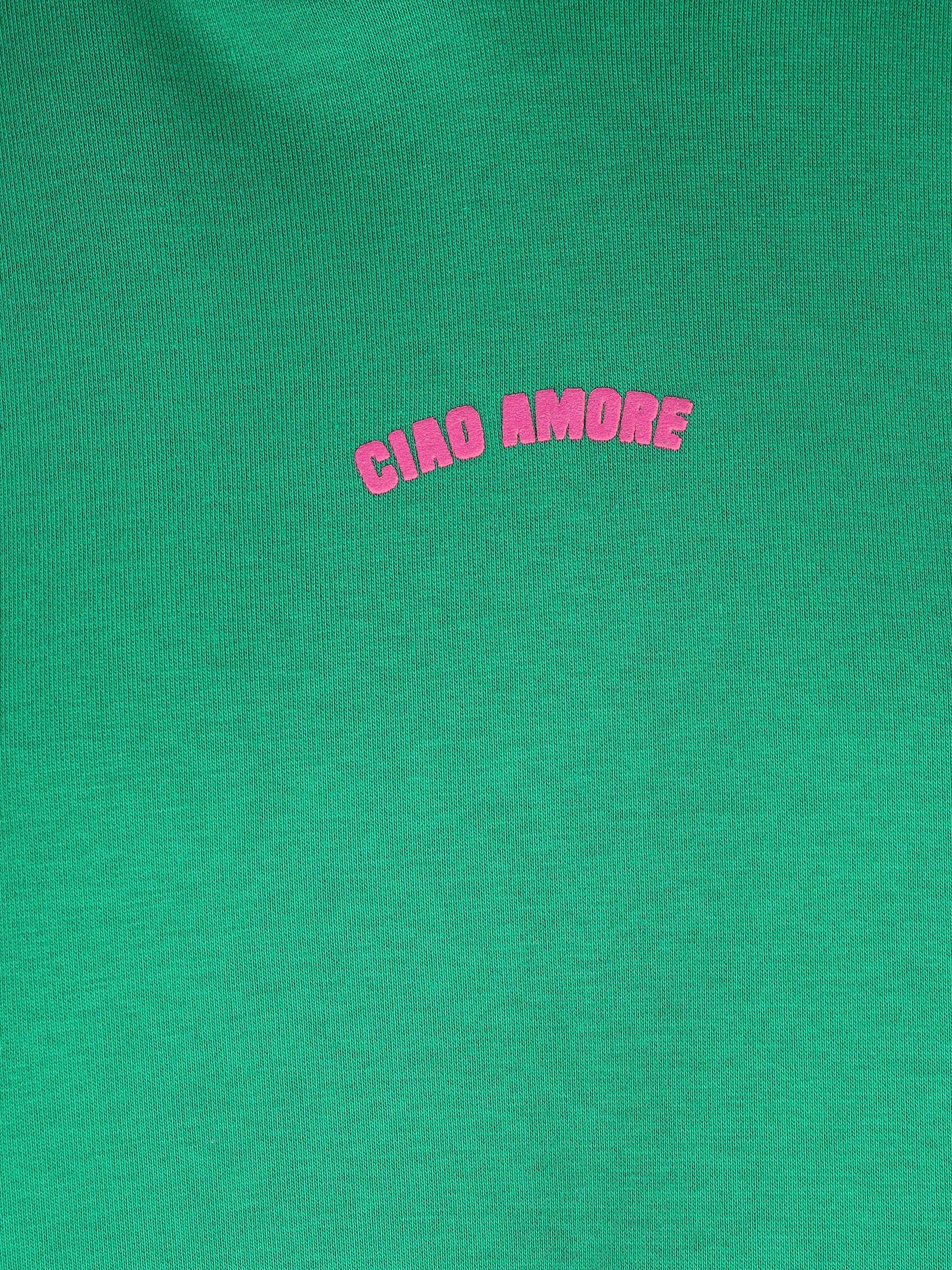 Felpa con cappiccio Ciao Amore Cortina Lover F25ET2322K 12 GIADA BENINCASA 