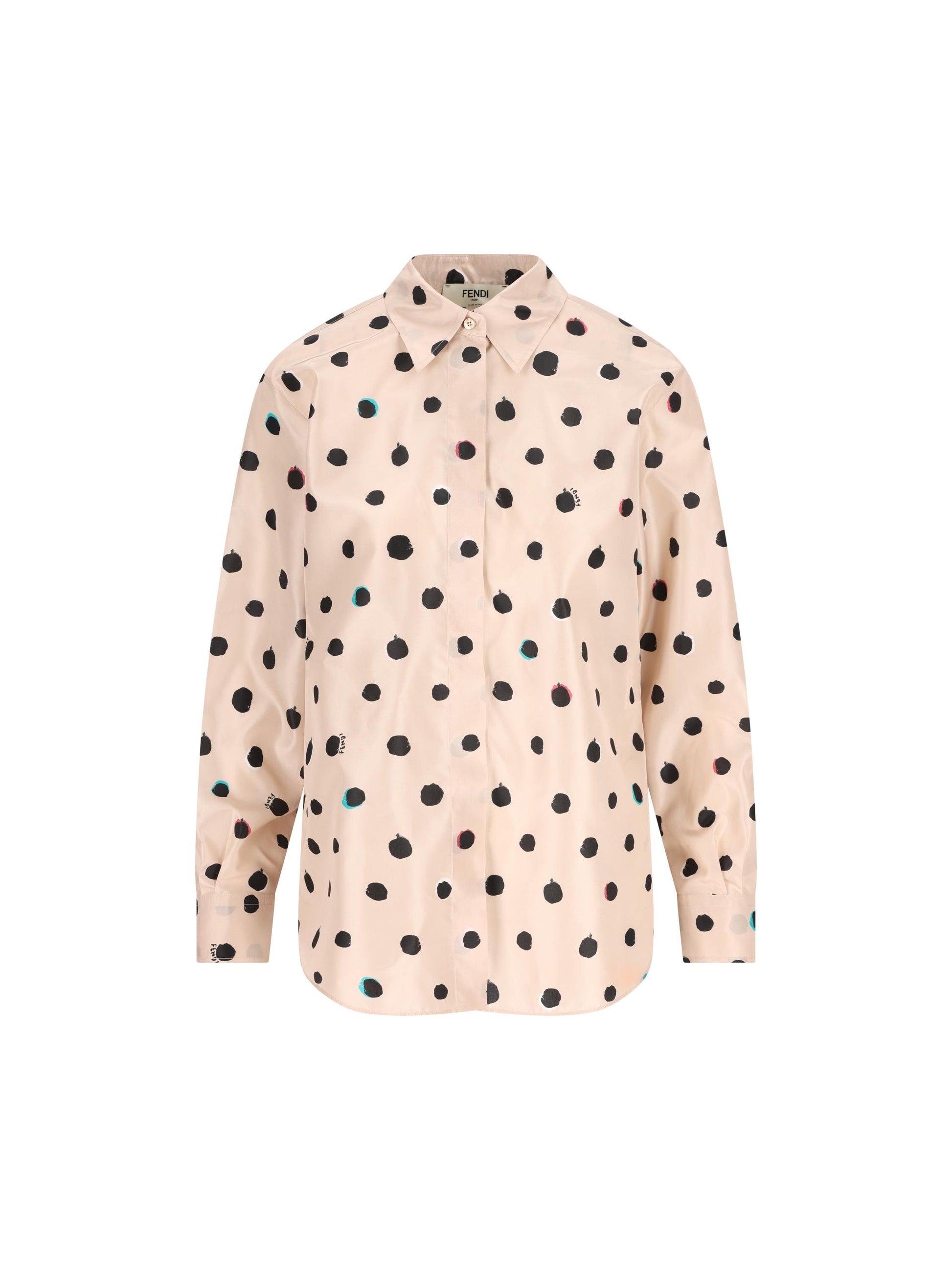 Camicia realizzata in seta. FS8312 AVJQF1UKB FENDI 