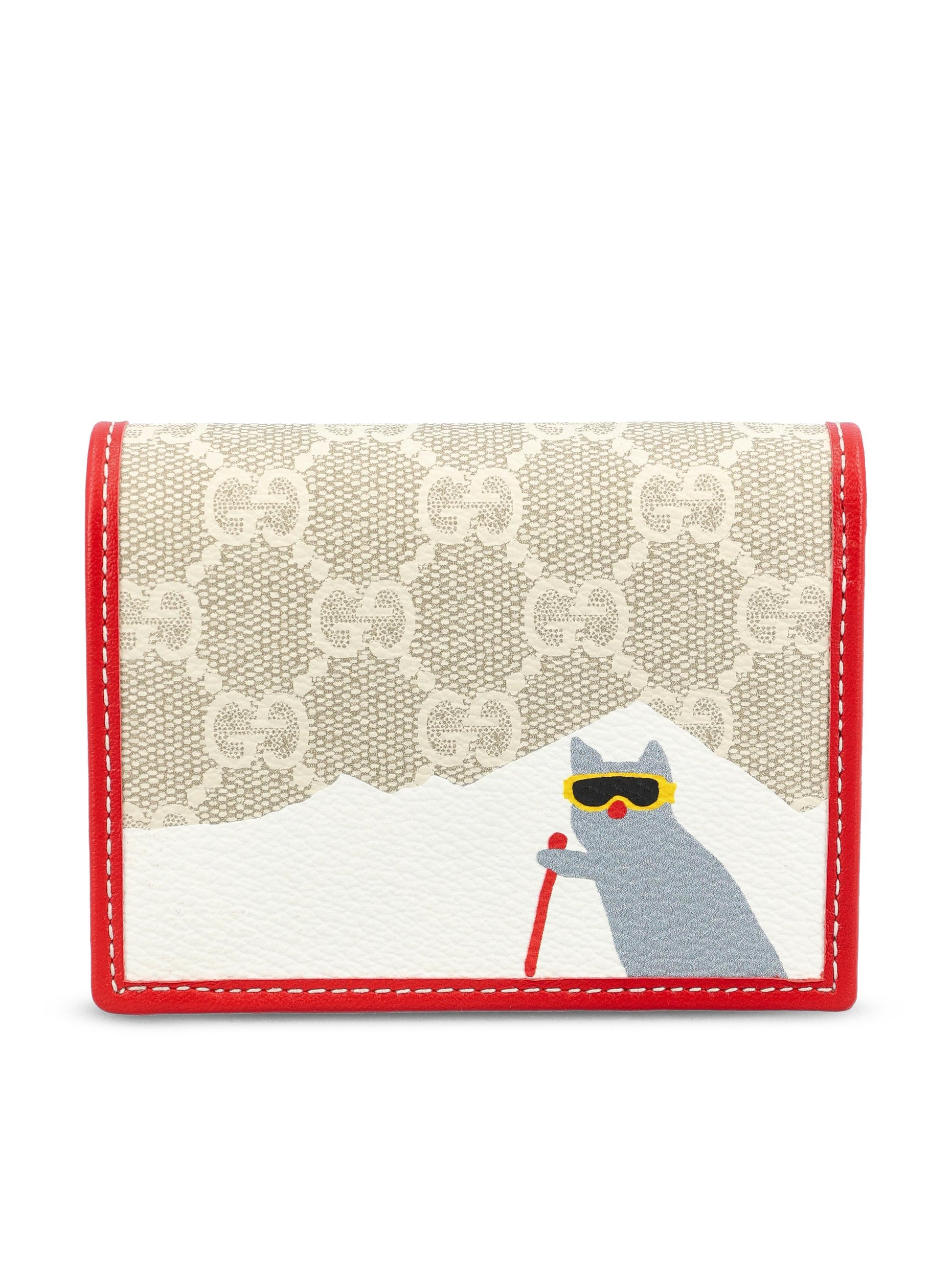 Portafoglio realizzato in tessuto rivestito. 859652 FAFP99646 GUCCI 