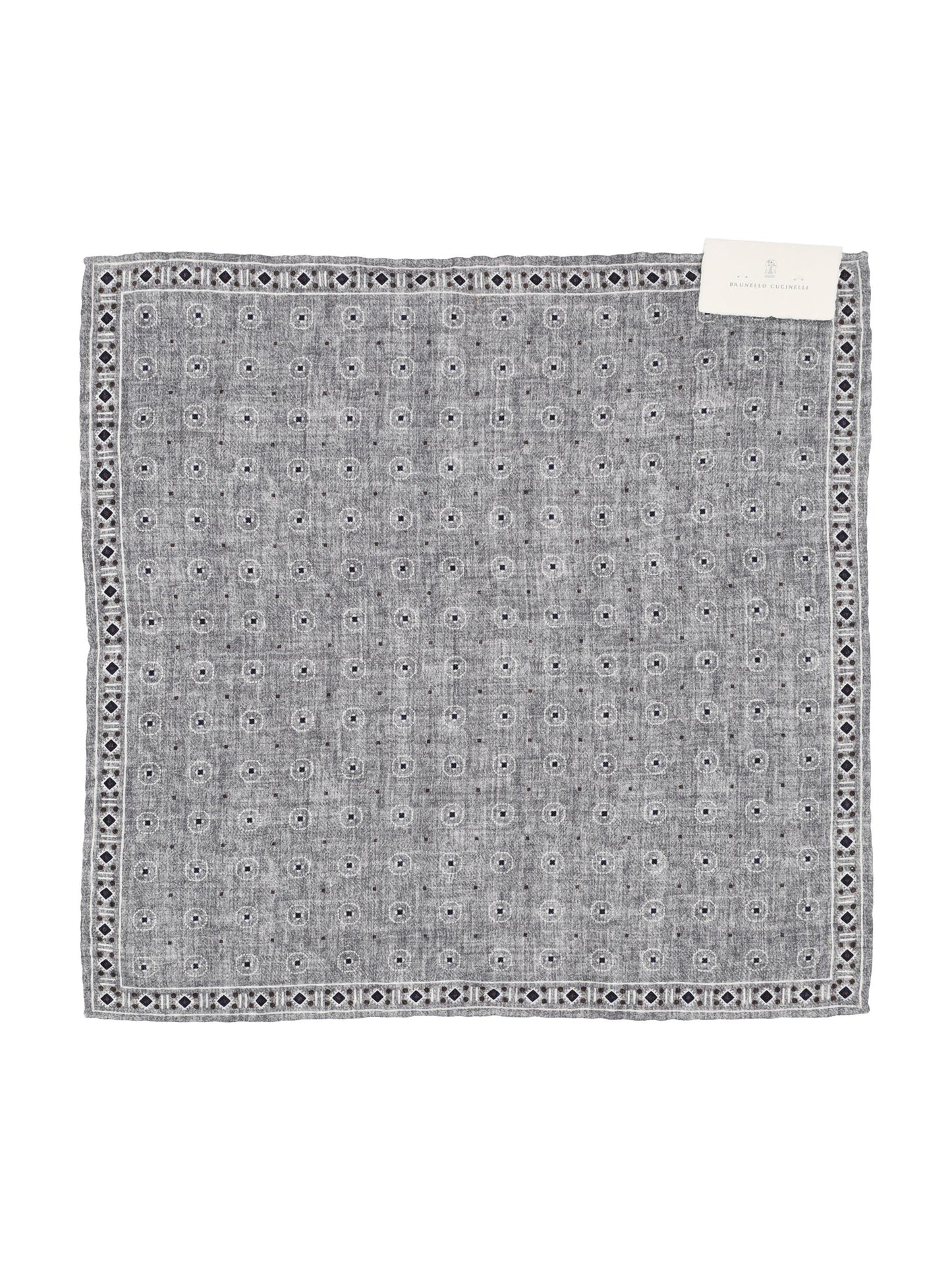 Pochette realizzata in seta. MX8670091 CPT68 BRUNELLO CUCINELLI 