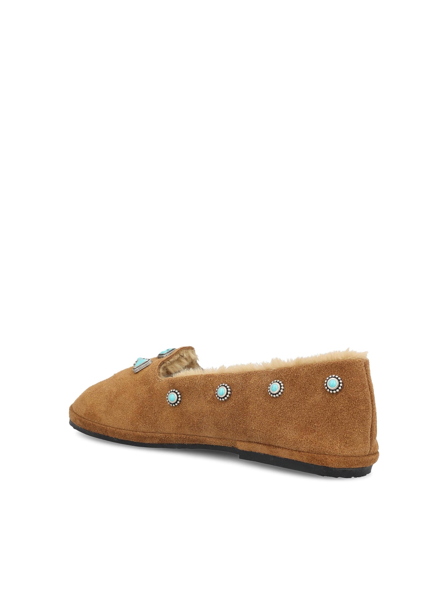 Fruliane realizzate in pelle scamosciata. WFRUTATEB-SC001 BRW FORTELA 