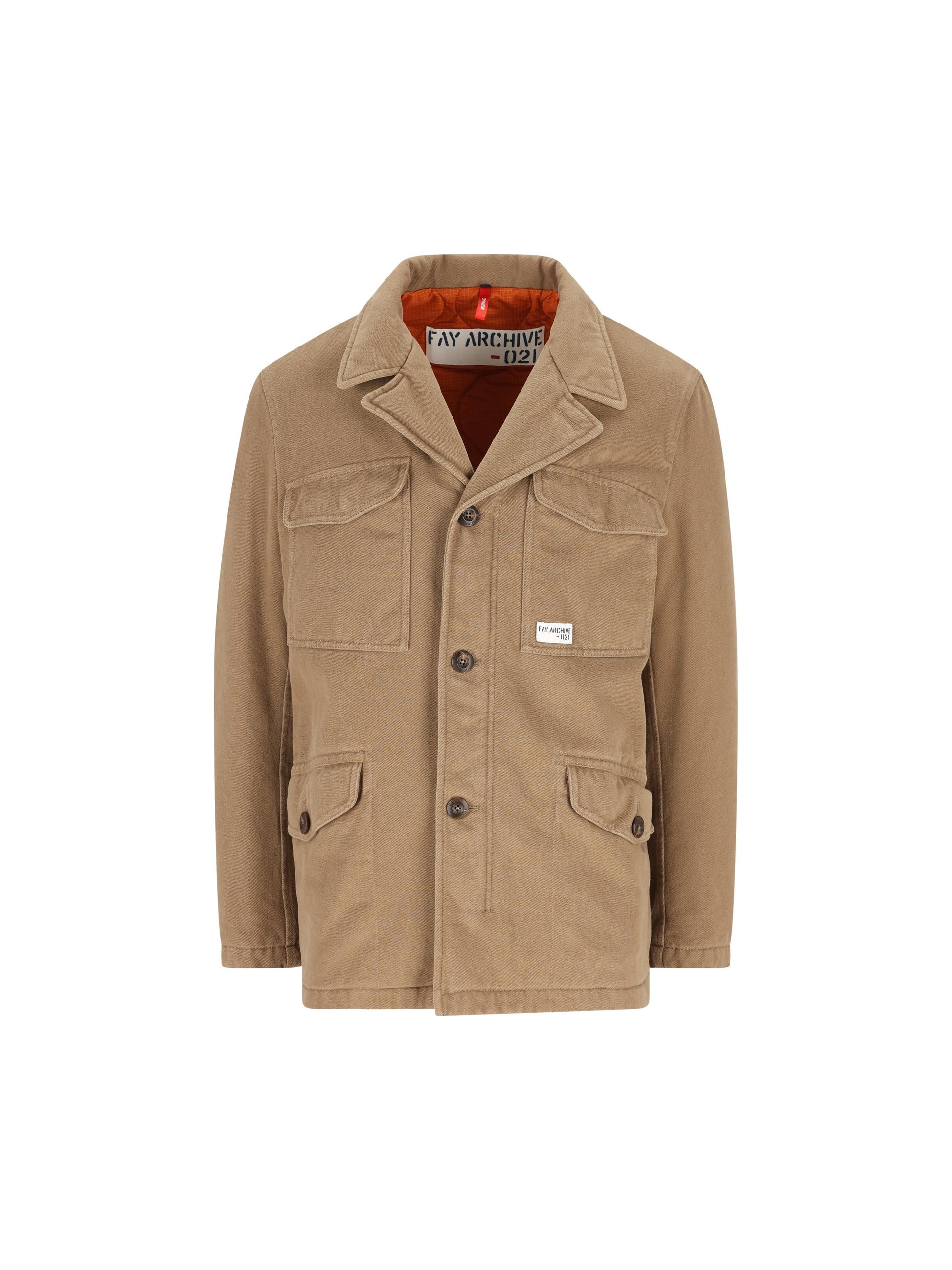 Giacca realizzata in cotone. MAM1951263LXR1 C806 FAY 