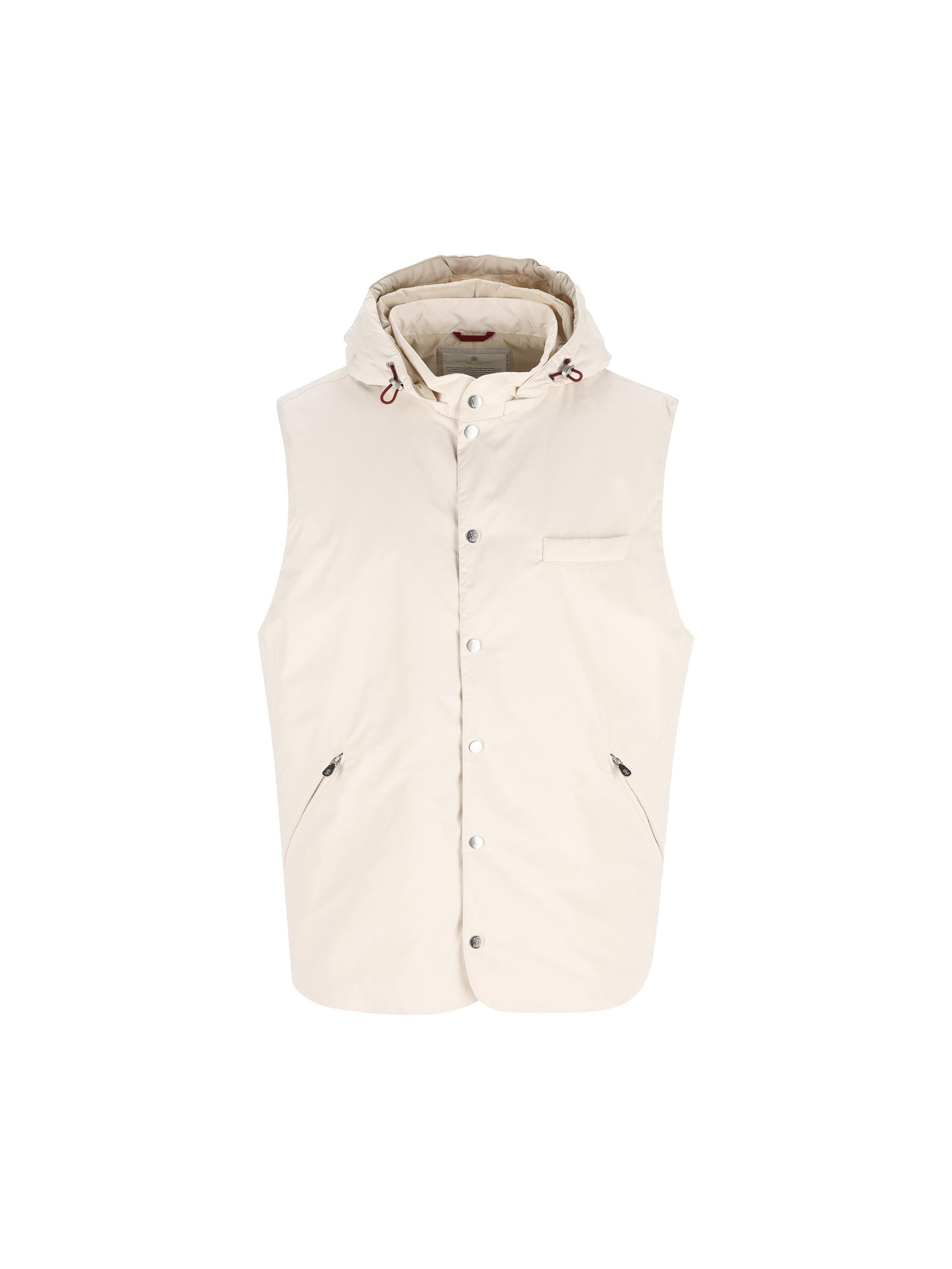 Gilet realizzato in poliestere e poliammide. MD4796523 CTG25 BRUNELLO CUCINELLI 