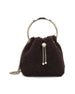 Borsa Bon Bon BON BON XYHCHOCOLATE/LIGHT GOLD JIMMY CHOO 