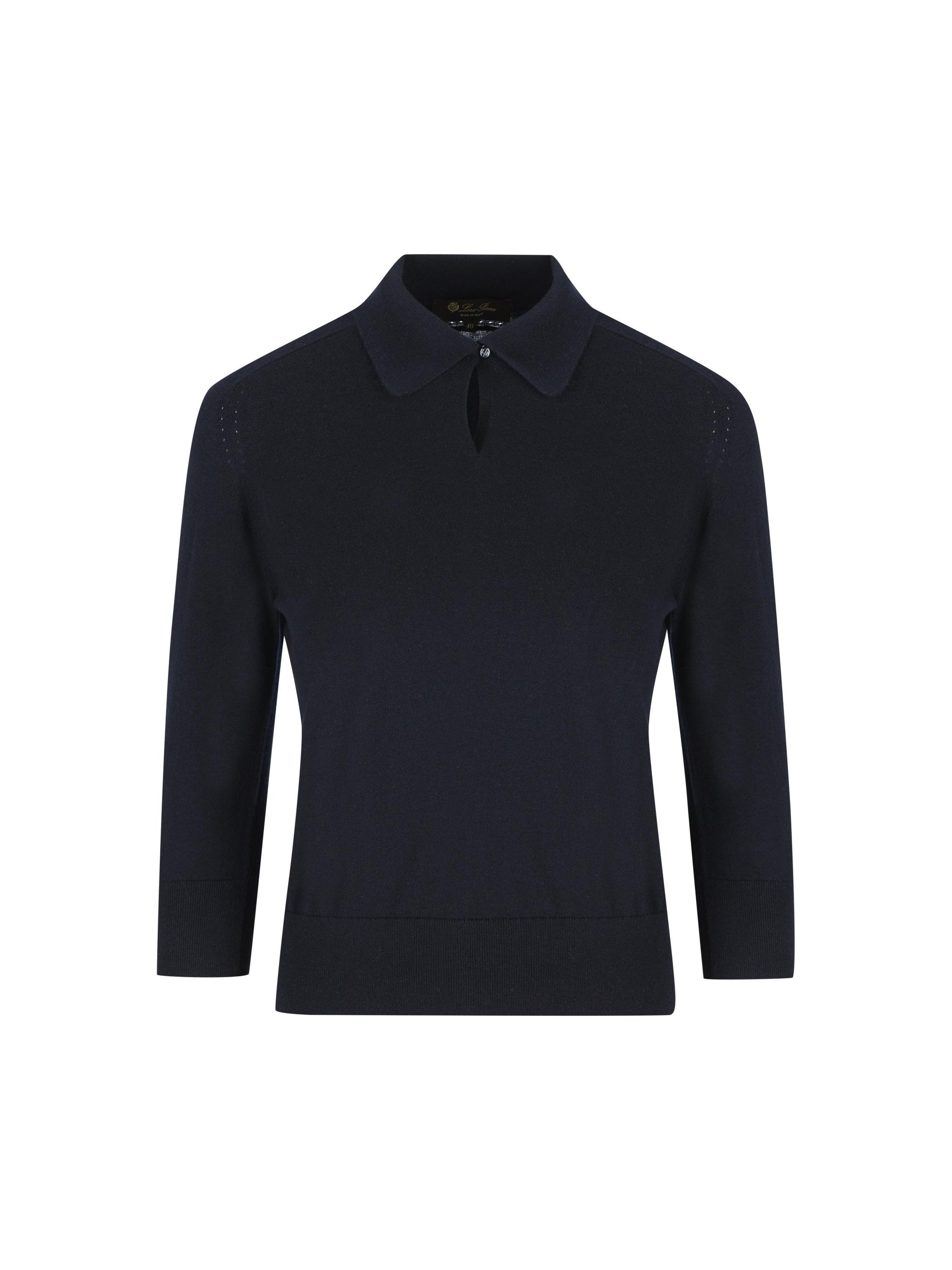 Polo realizzata in cashmere. FAP2210 W000 LORO PIANA 