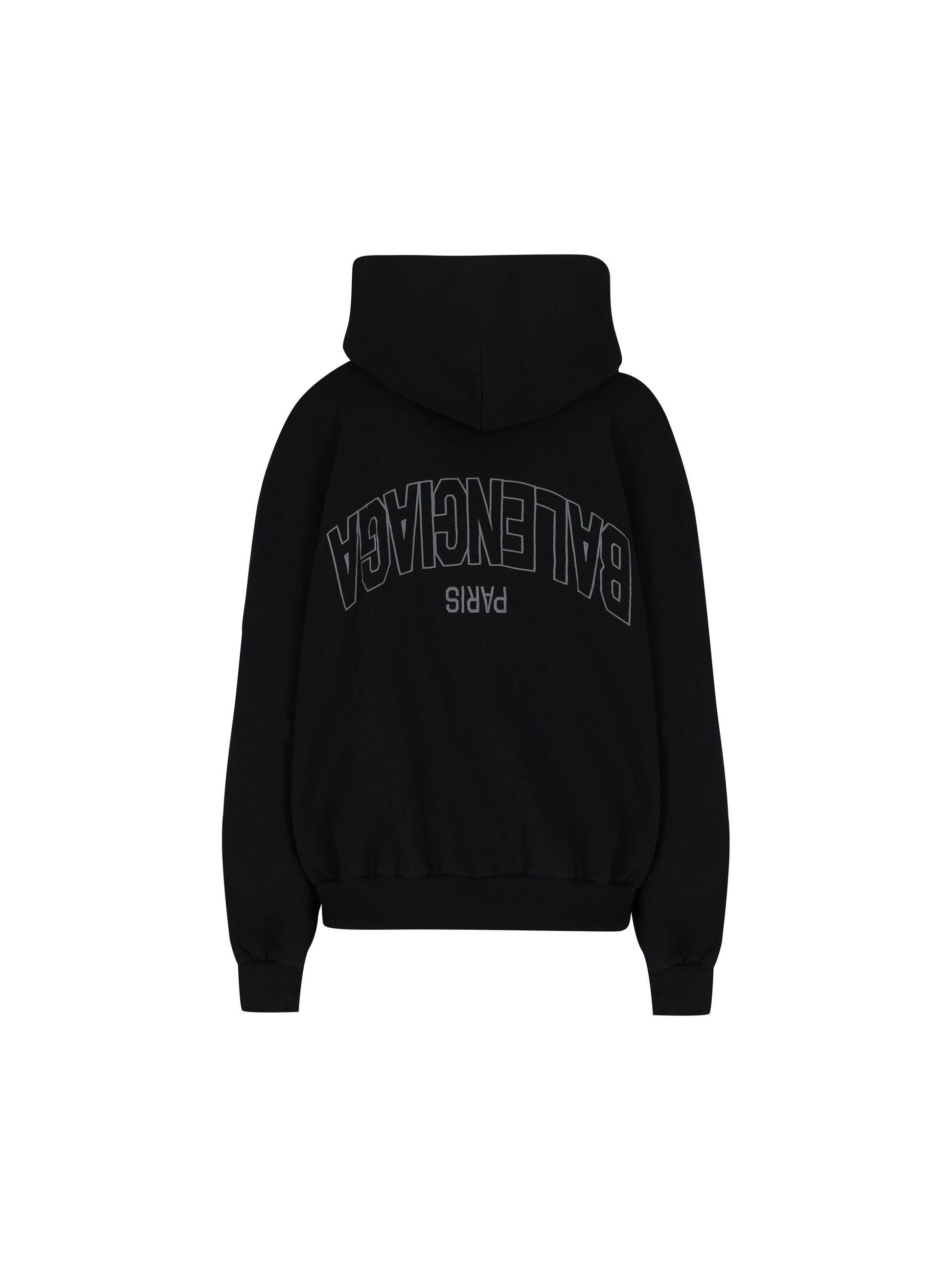 Hoodie Con Zip Flipped Uni Regular Fit 803264 TSVU71750 BALENCIAGA 