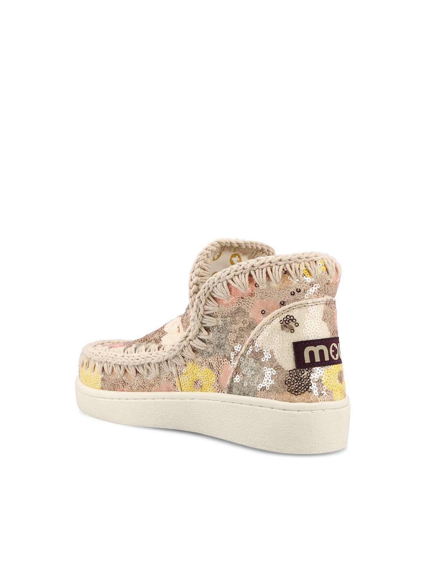 Sneakers con tomaia in paillettes. SW211057G SSN MOU 