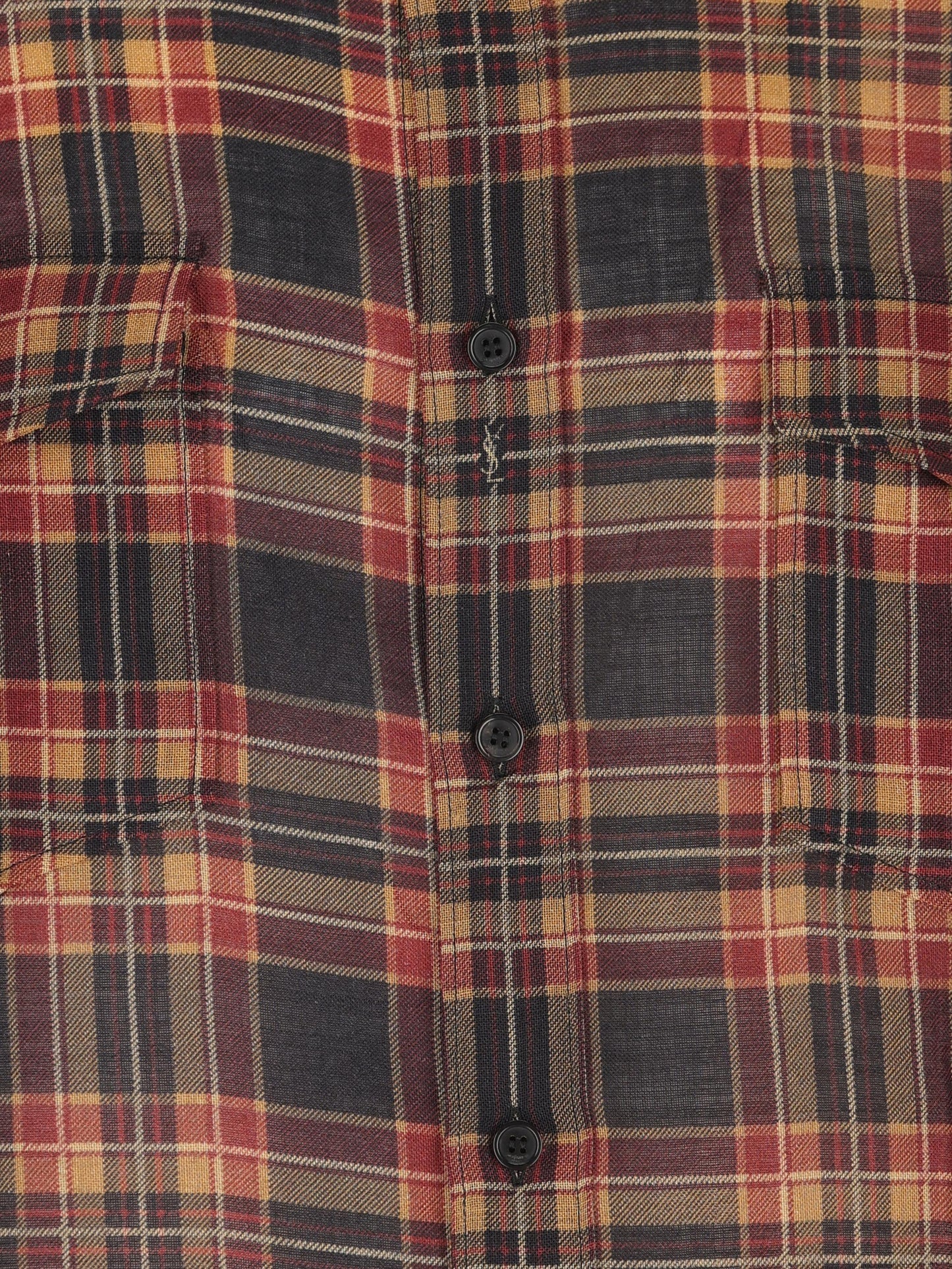 Camicia realizzata in lana. 838723 Y26ZA6703 SAINT LAURENT 