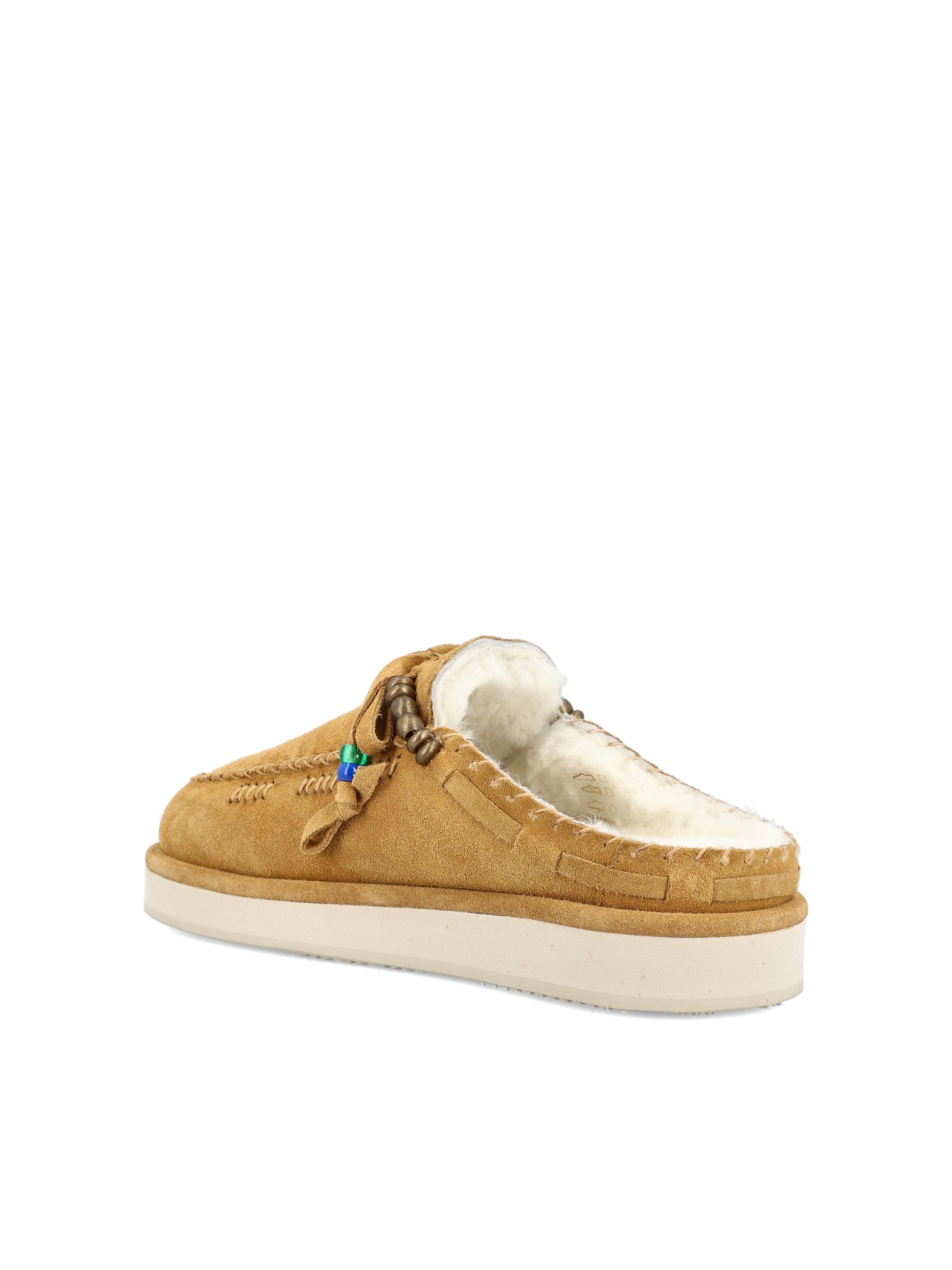 Mules realizzate in pelle. Kaia Ocre CALEB 