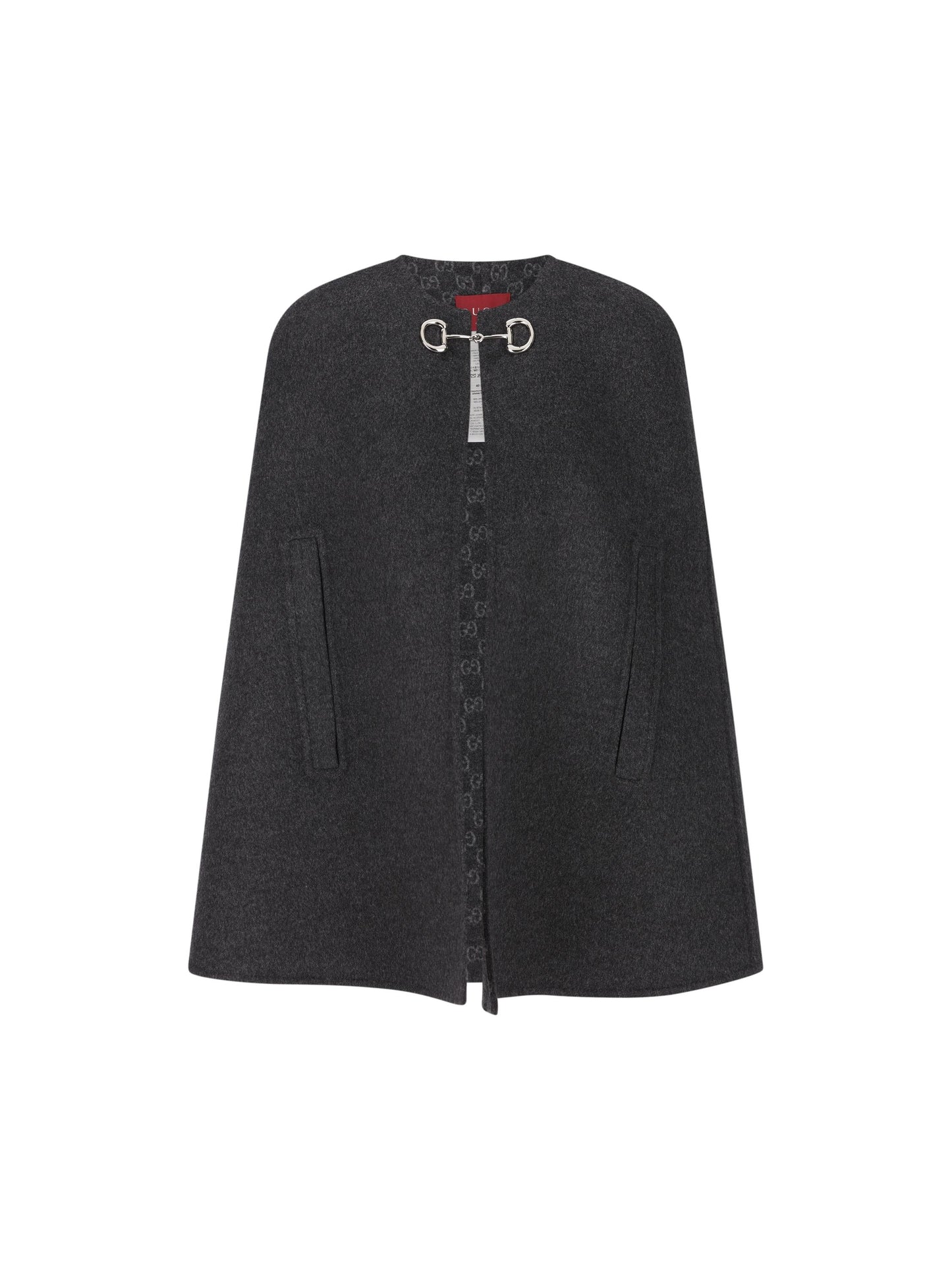 Mantella realizzata in lana e seta. 852796 ZAQW01179 GUCCI 