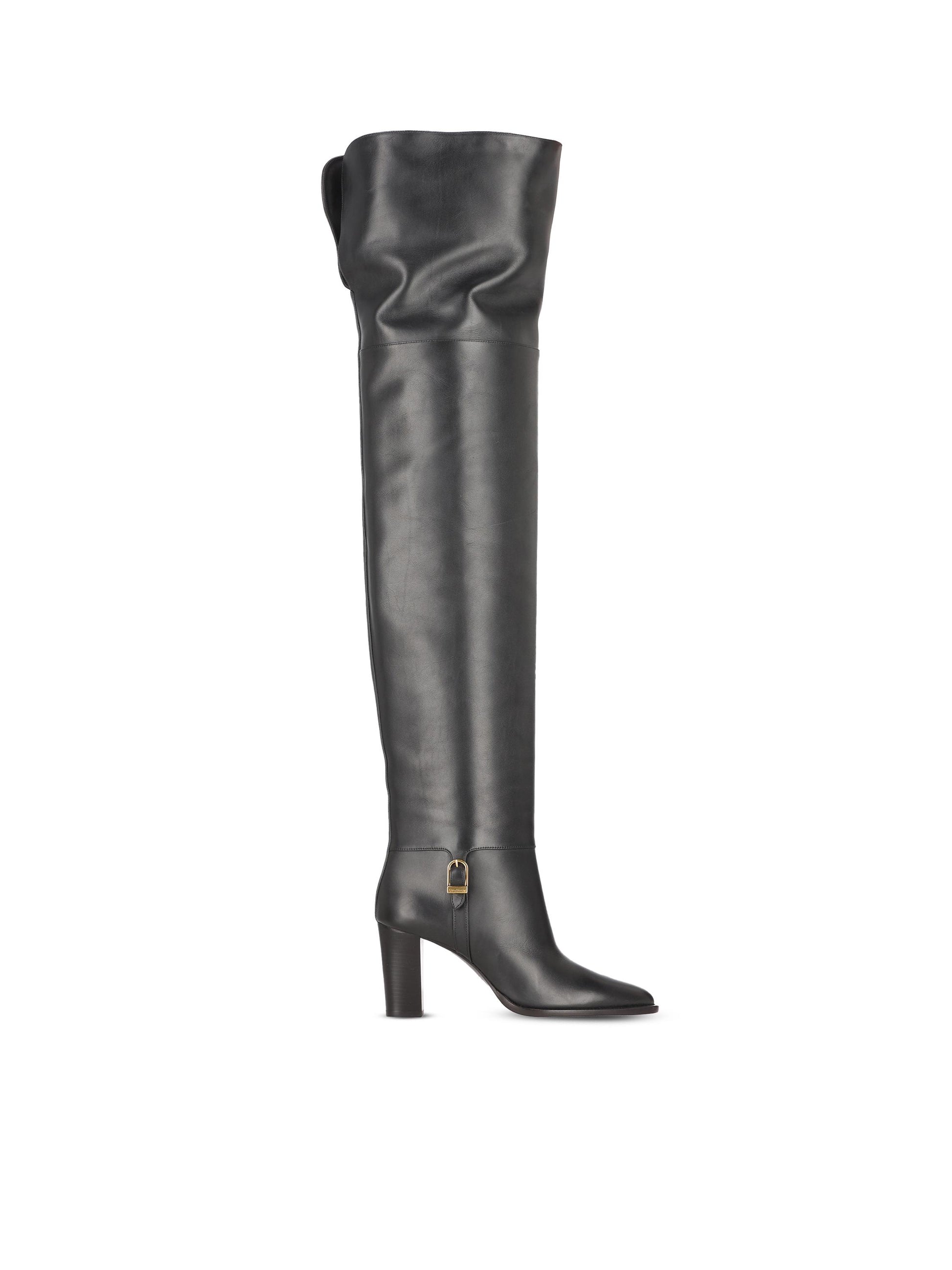 Stivali realizzati in pelle. 840702 AAFBC1000 SAINT LAURENT 