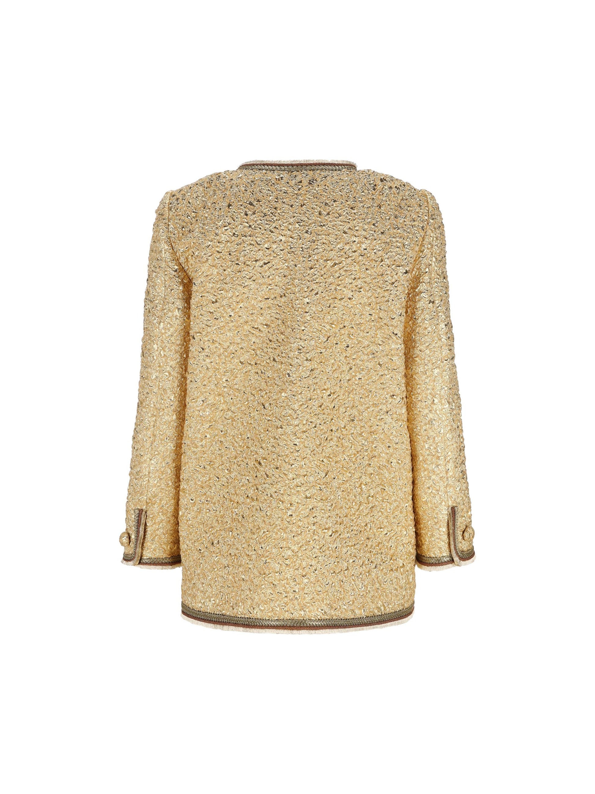 Caban in Jacquard Cloque. 8B3CJ4159WU G70 VALENTINO GARAVANI 