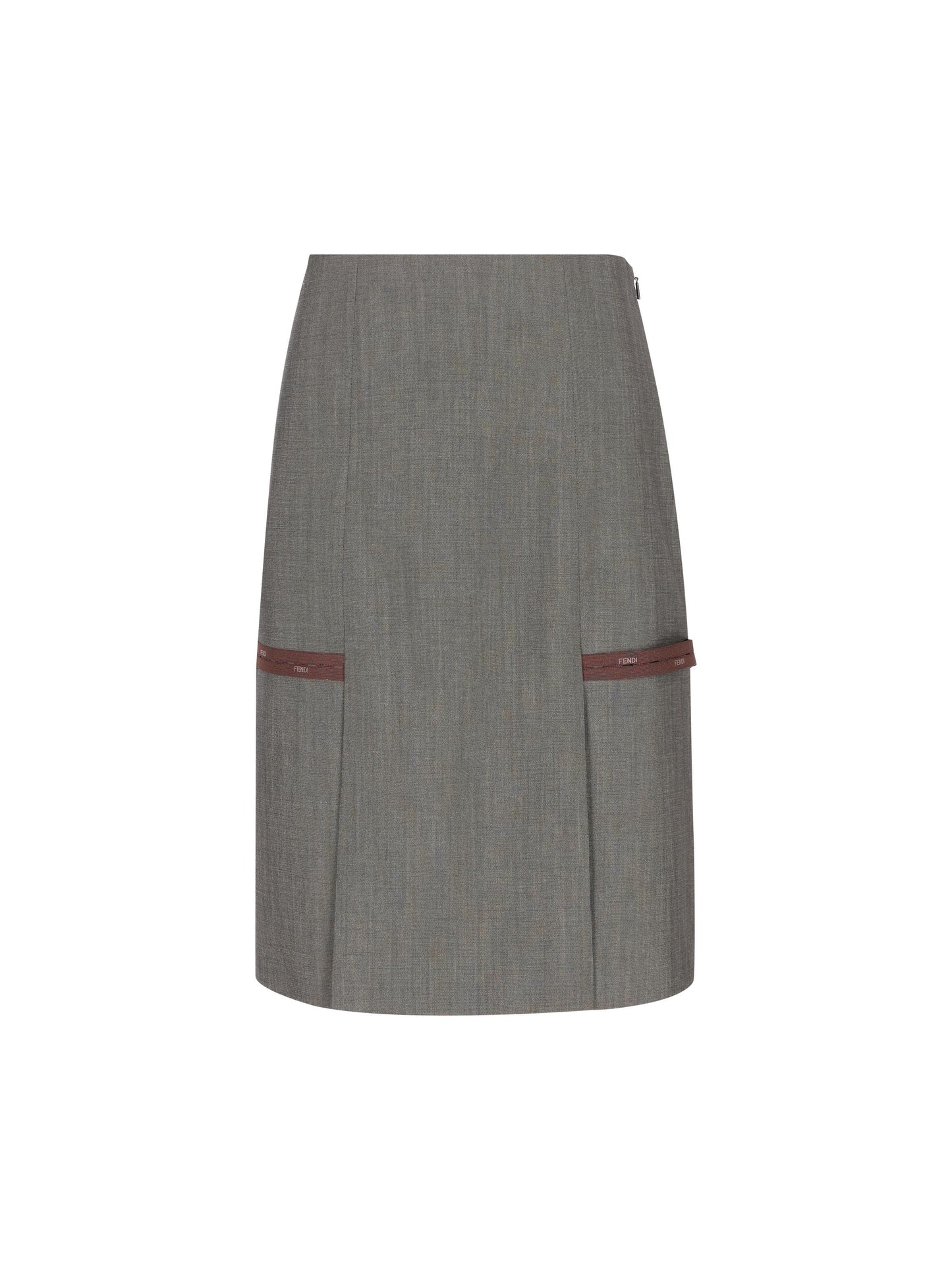 Gonna realizzata in tessuto mohair. FQ7721 AW7UF0TAZ FENDI 