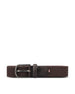 Cintura realizzata in pelle conciata al vegetale. LBMAYBRO B10-100590 LA BOUCLE 