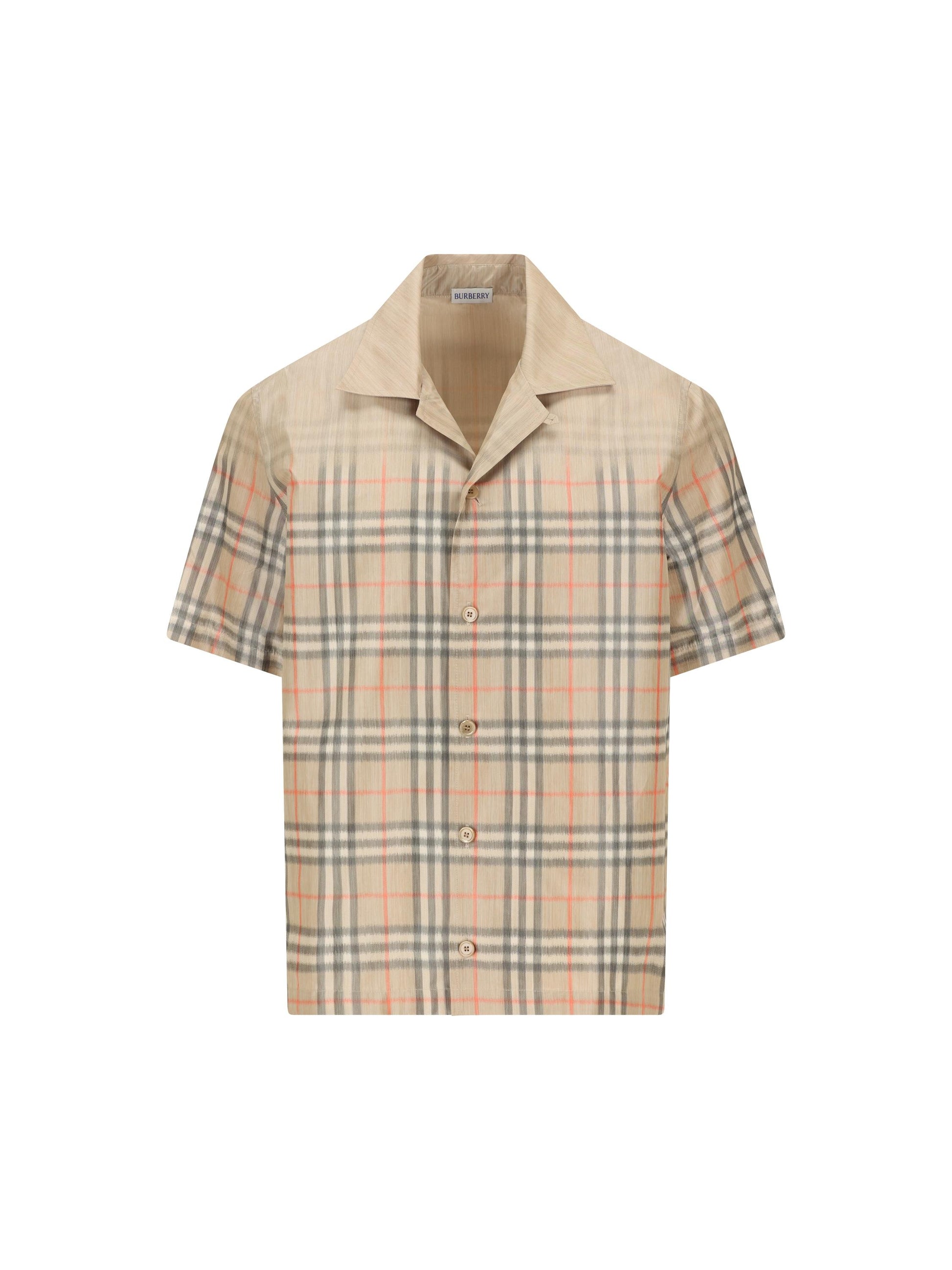 Camicia realizzata in viscosa e poliestere. 8119159 B9368 BURBERRY 