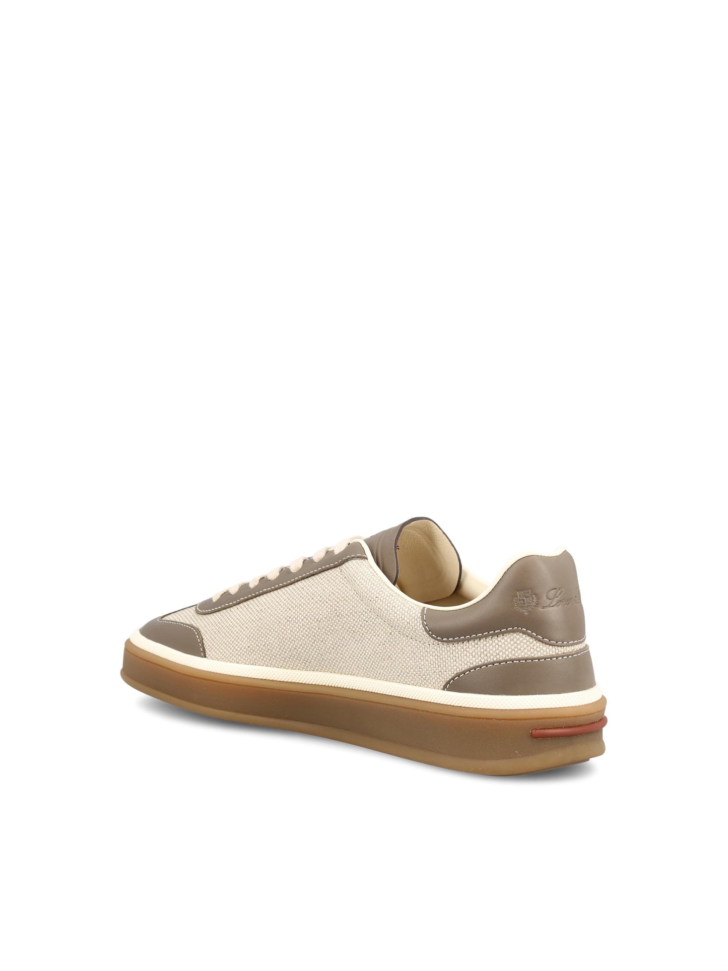 Sneakers realizzate in suede e lino. FSW0085 B5UH LORO PIANA 