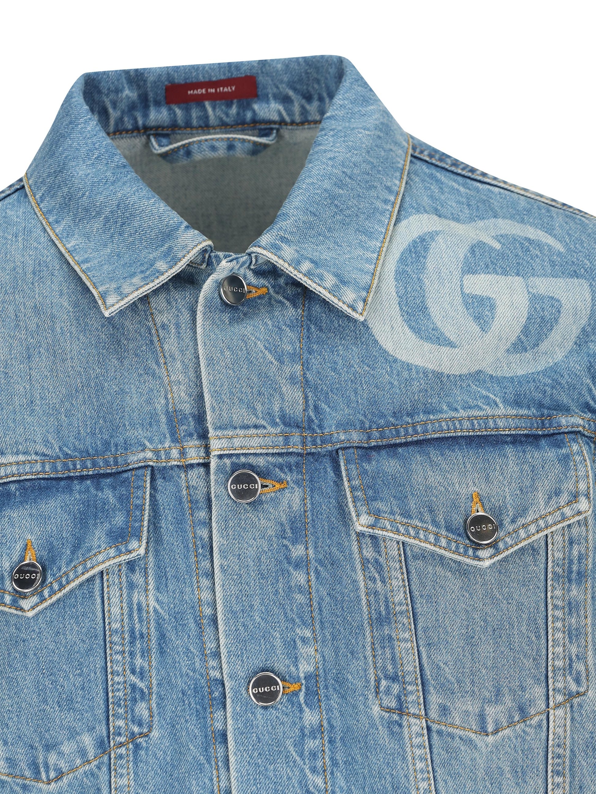 Giacca realizzata in denim di cotone. 815625 XDC6W4492 GUCCI 