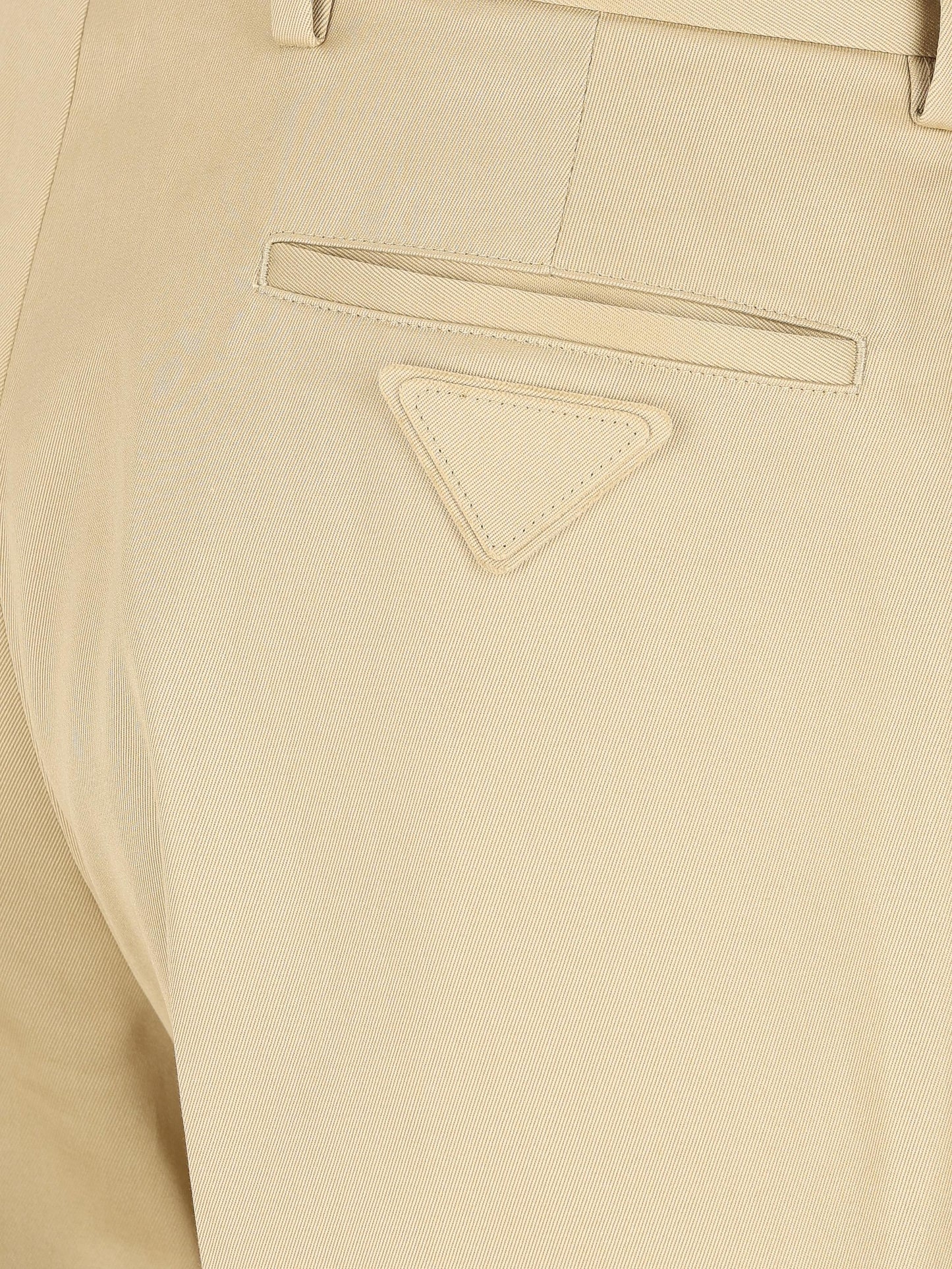 Pantaloni realizzati in cotone. UP0414 1UPXF0AI2 PRADA 