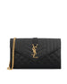 Pochette realizzata in pelle martellata. 620280 BOW911000 SAINT LAURENT 