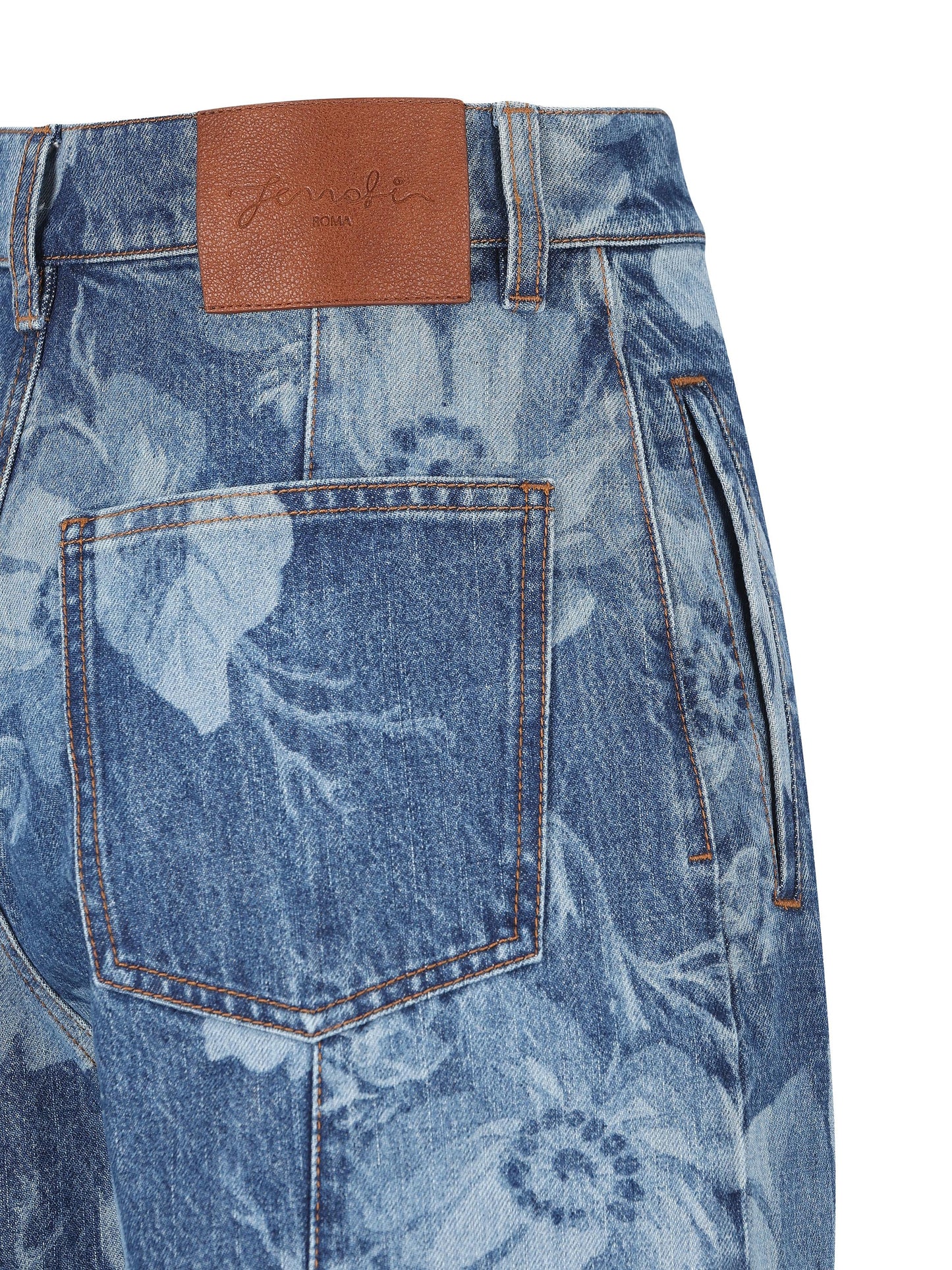 Jeans realizzati in cotone. FLP868 ASMDF1SAT FENDI 