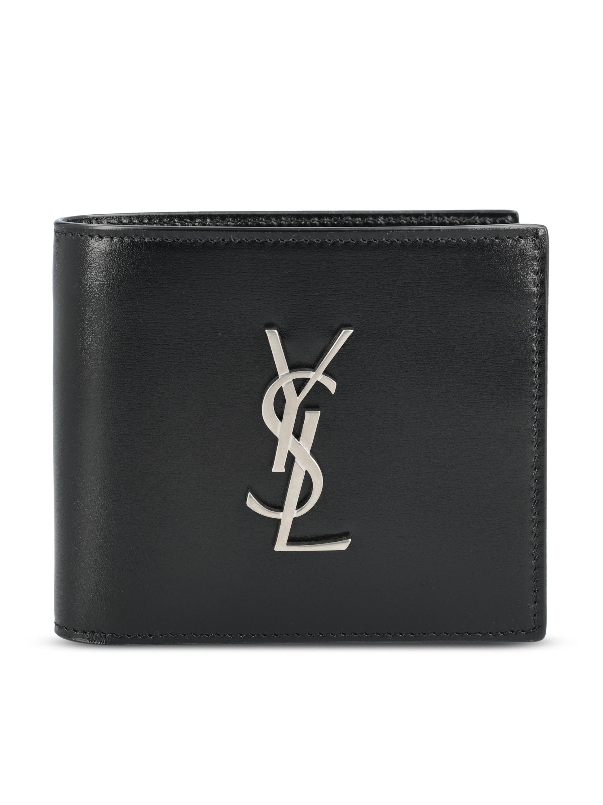 Portafoglio realizzato in pelle di vitello. 453276 0SX0E1000 SAINT LAURENT 