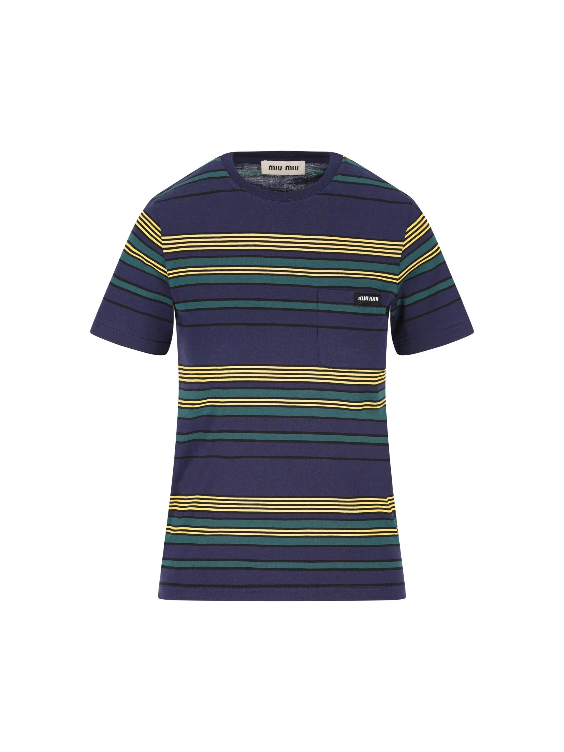 T-Shirt realizzata in cotone. MJNA09 18ZVF0V9D MIU MIU 