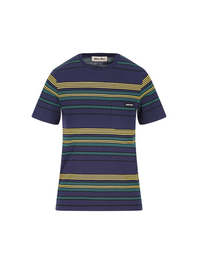 T-Shirt realizzata in cotone. MJNA09 18ZVF0V9D MIU MIU 