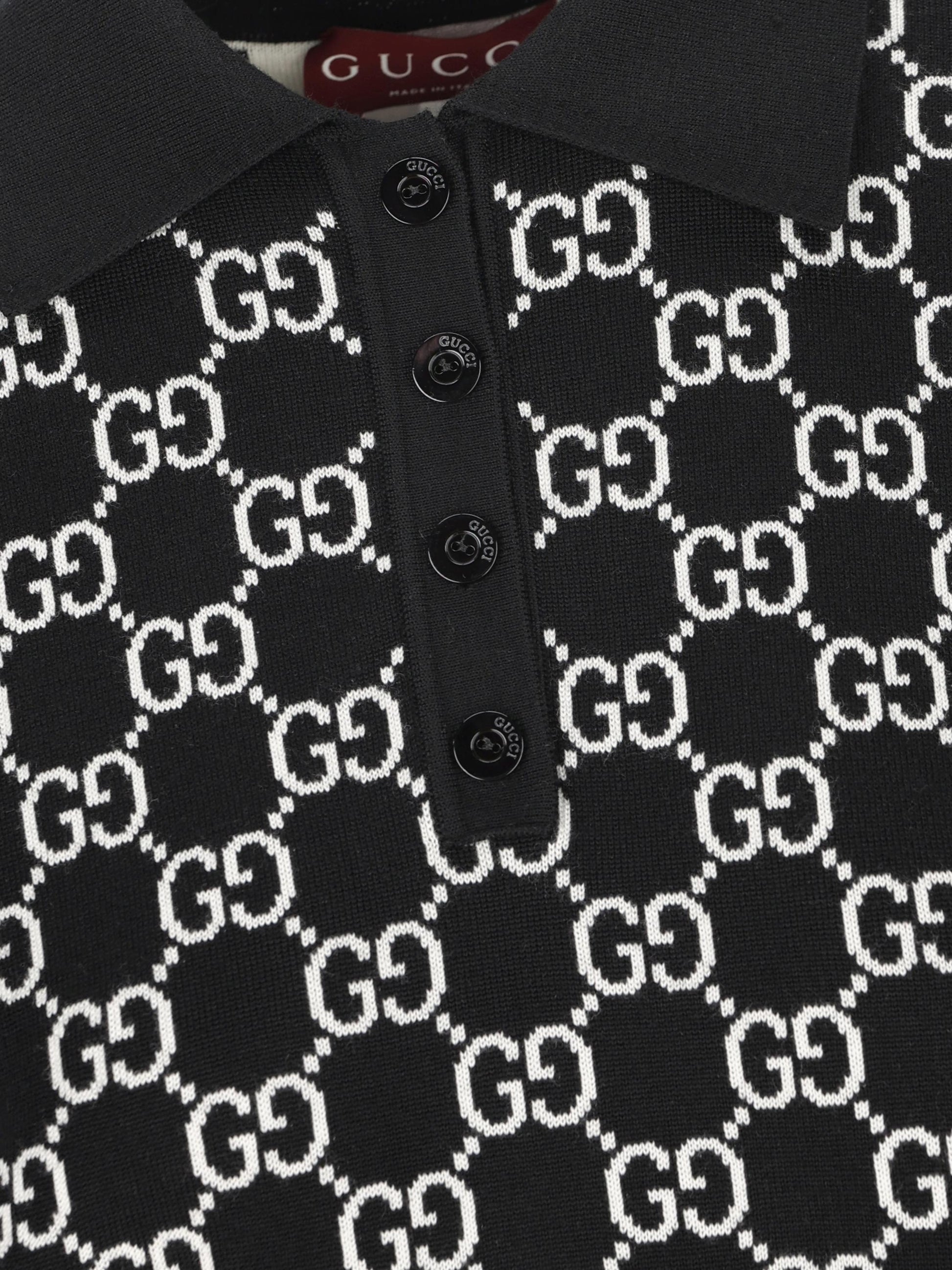 Polo realizzata in lana. 814273 XKEJP1070 GUCCI 