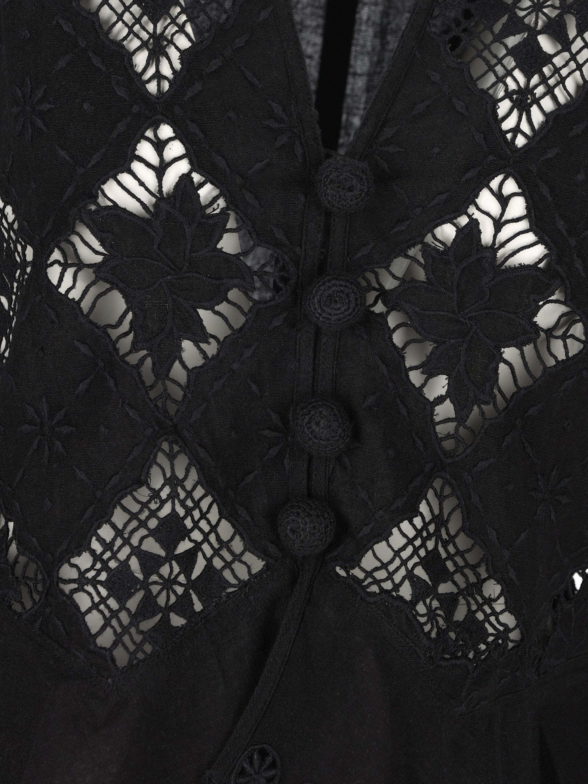 Blusa realizzata in cotone. 26EHT0856FA-D2J01I 01BK ISABEL MARANT 