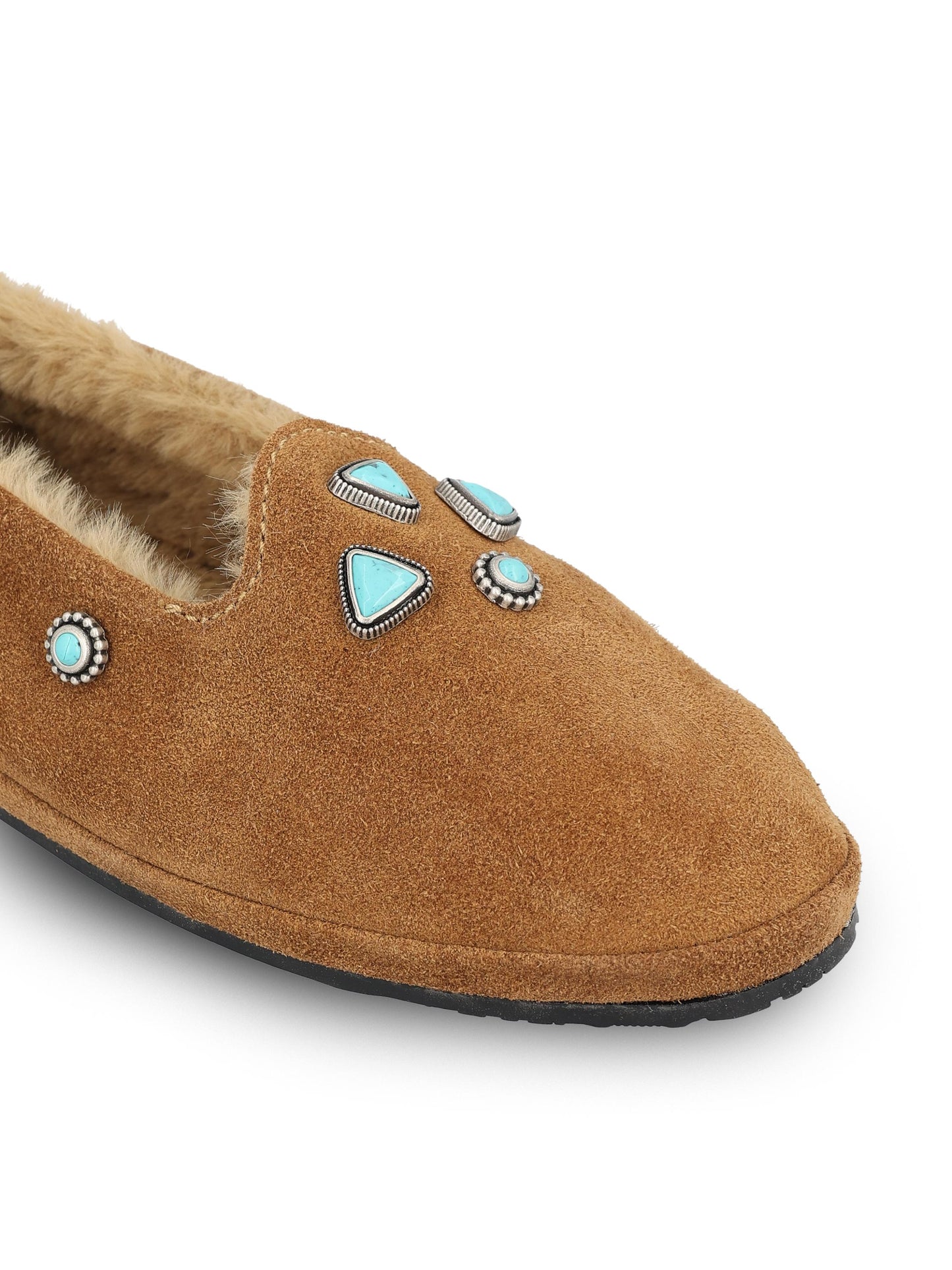 Fruliane realizzate in pelle scamosciata. WFRUTATEB-SC001 BRW FORTELA 