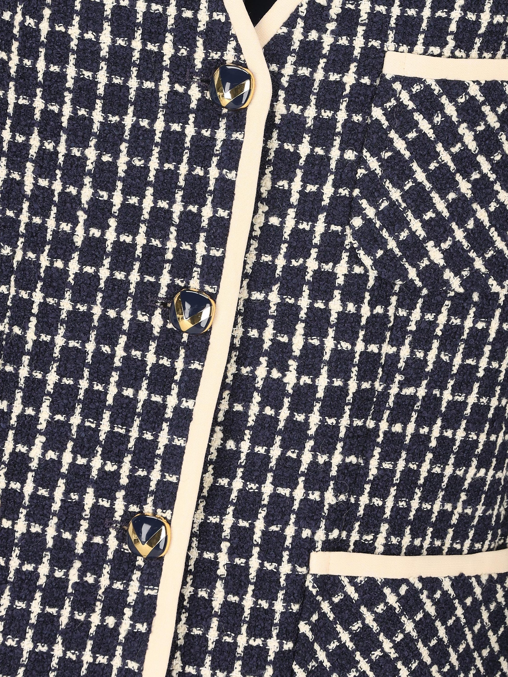 Giacca realizzata in bouclè di lana. 7B3CE4H09E4 671 VALENTINO GARAVANI 